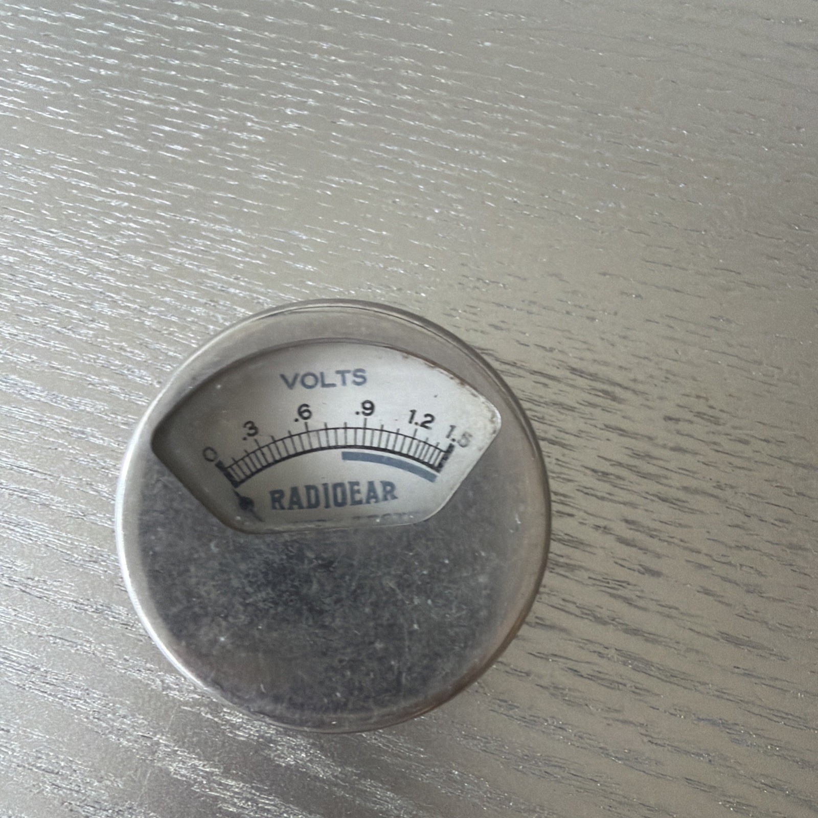 Vintage early 1900s Pocket Battery Tester By Radioear