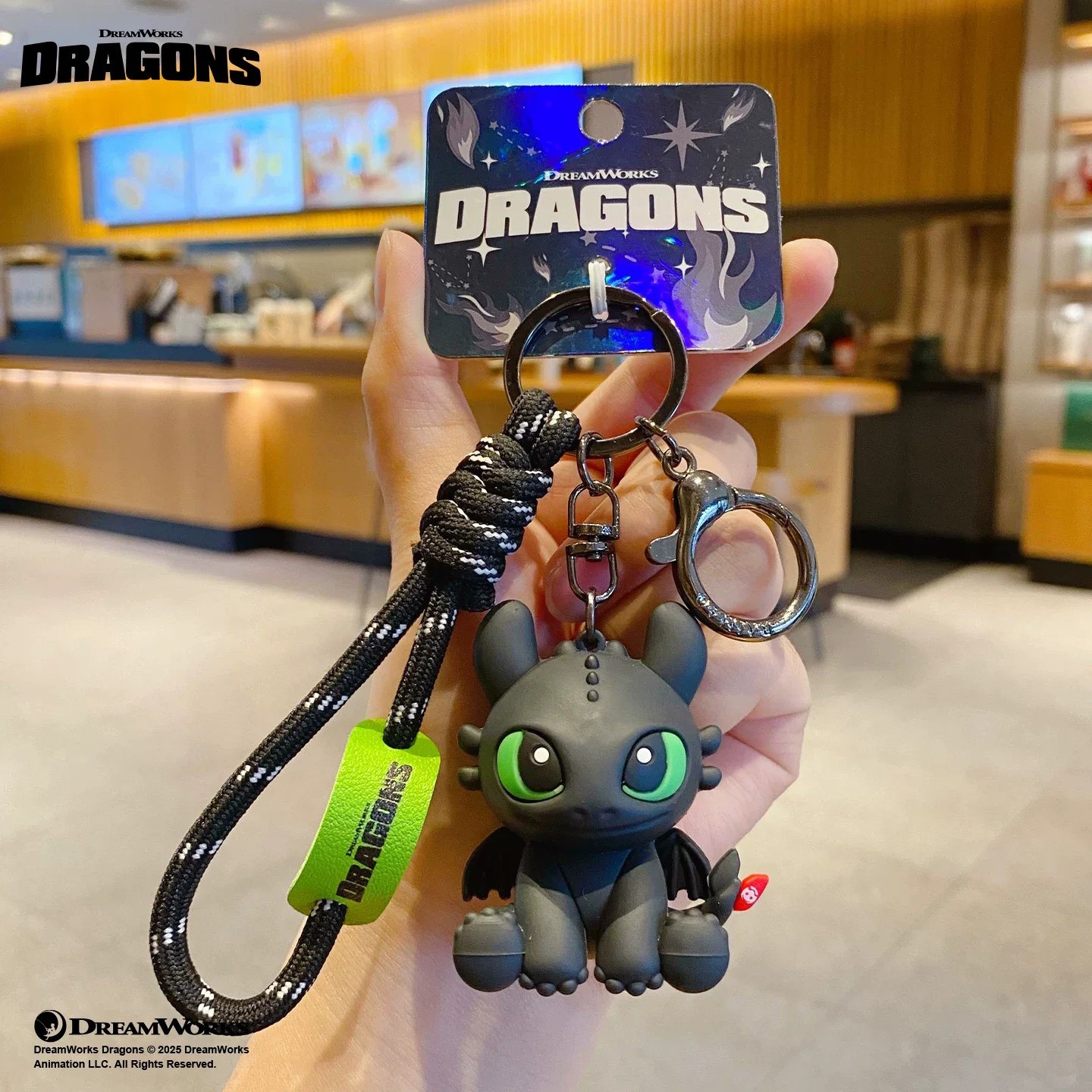 Authentic Dragon Taming Master Flying Toothless Boy Keychain New Bag Pendant Authentic Dragon Taming Master Flying Toothless Boy Keychain New Bag Pendant