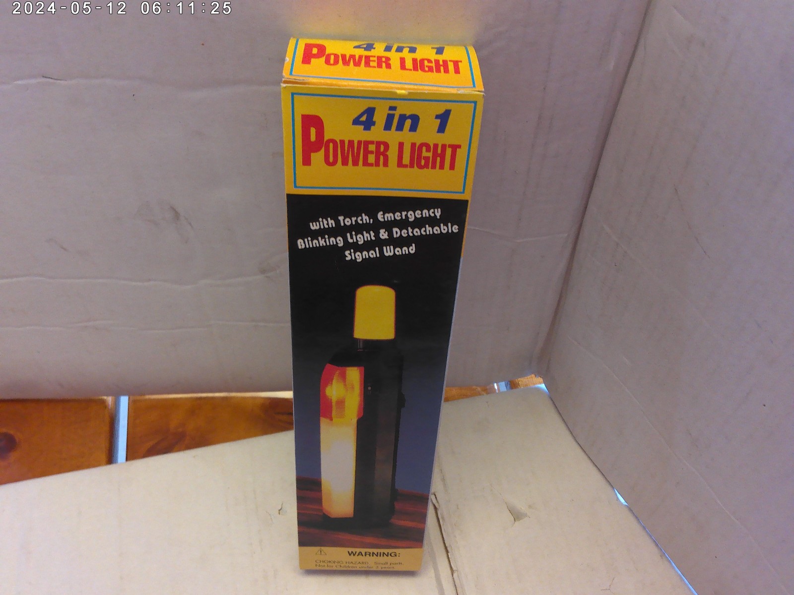 1980 s vintage 4 in 1 powerlight flashlight (Weichgluhlampe) NEW old stock