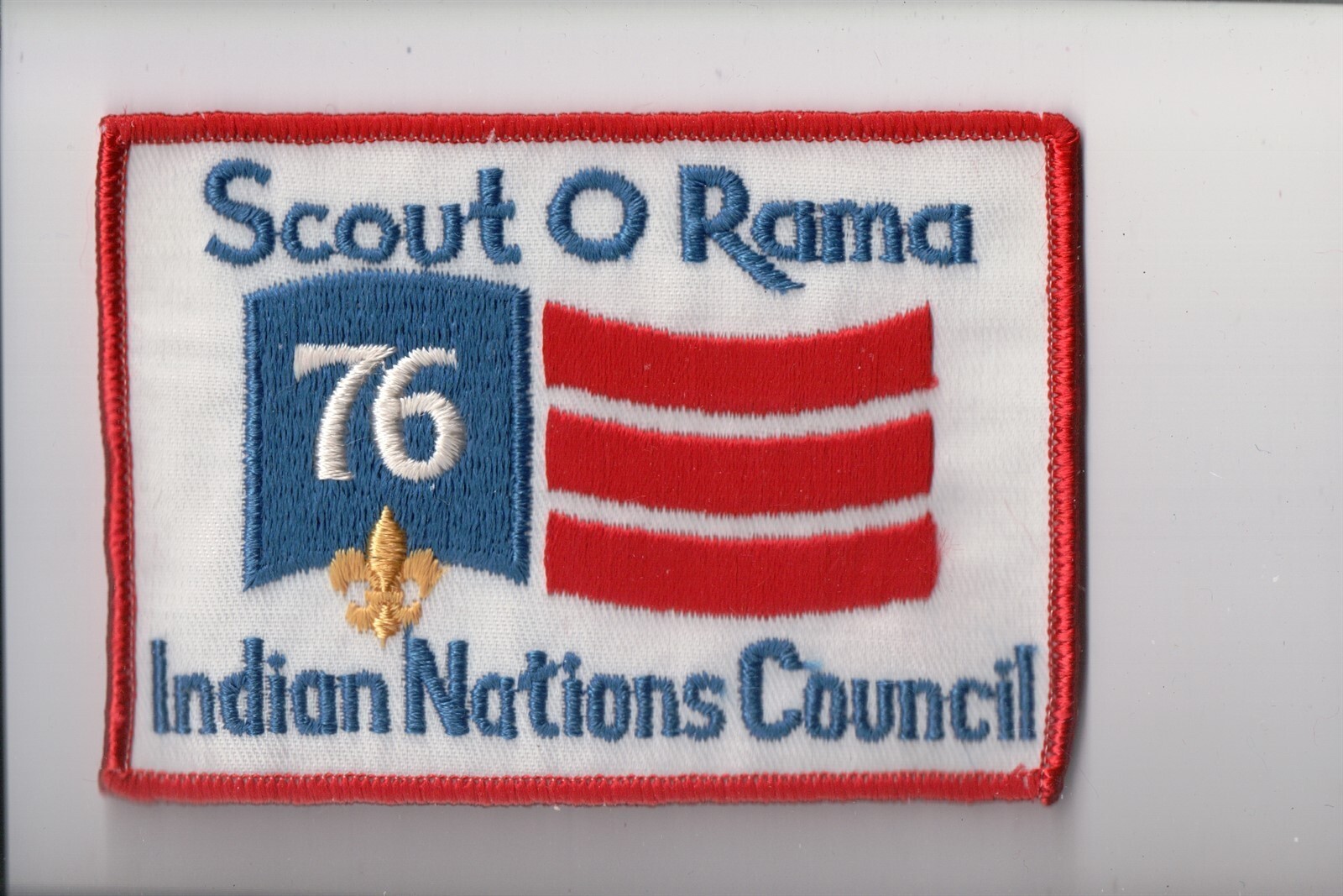 1976 Indian Nations Council Scout O Rama patch