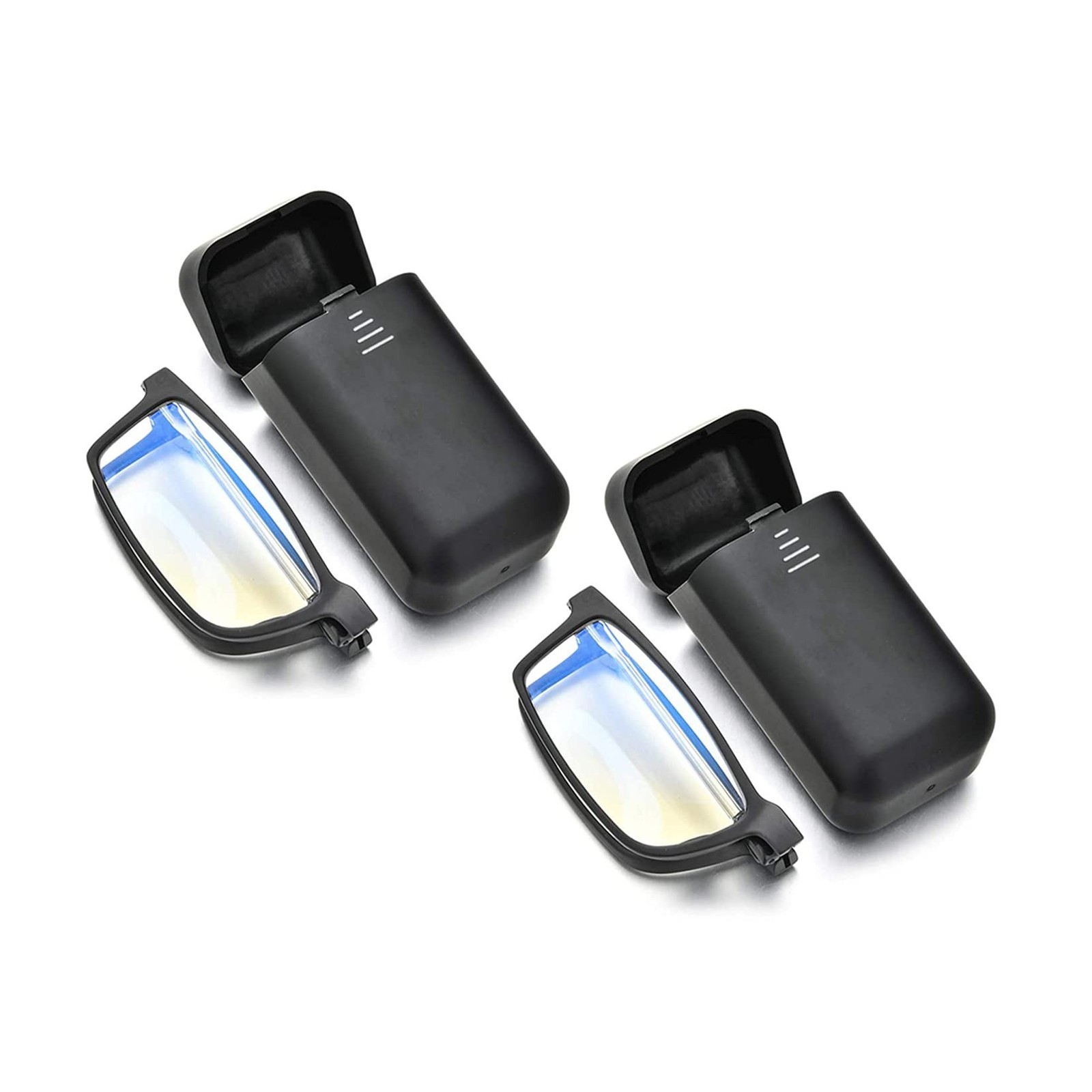 Folding Reading Glasses - Foldable Portable Readers For Men Women With Case 2... Folding Reading Glasses - Foldable Portable Readers For Men Women With Case 2...