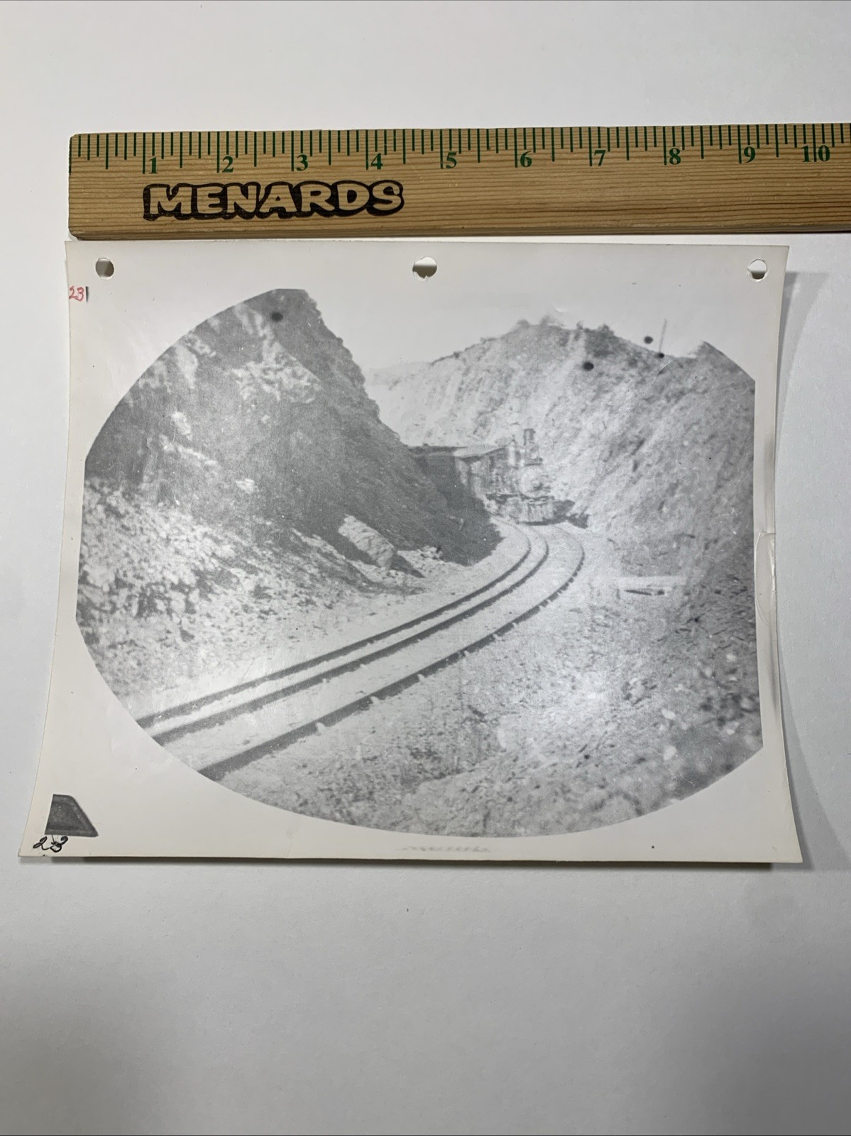 Antique Railroad Mining Train Photo James R Harris Lead SD Black Hills Gold Mine