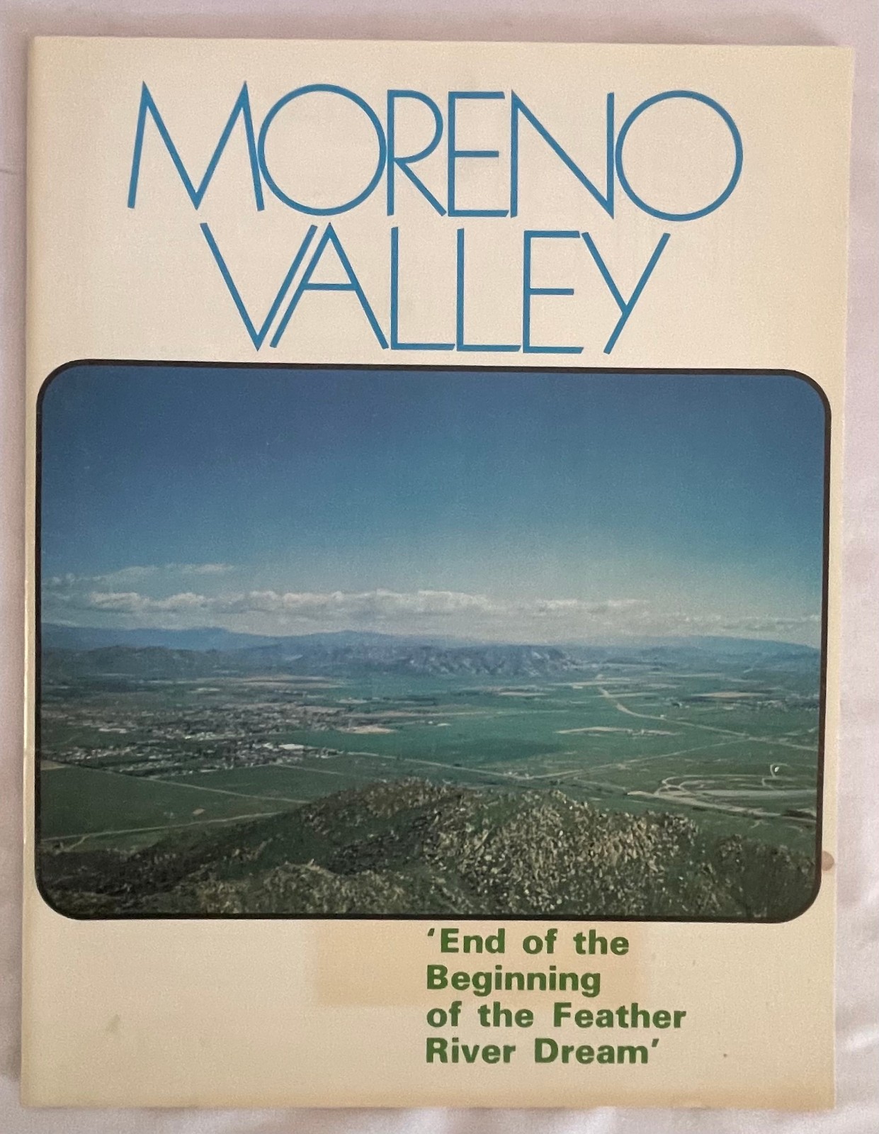 Vintage 1970's *MORENO VALLEY, LAKE PERRIS* Pictorial Booklet RARE
