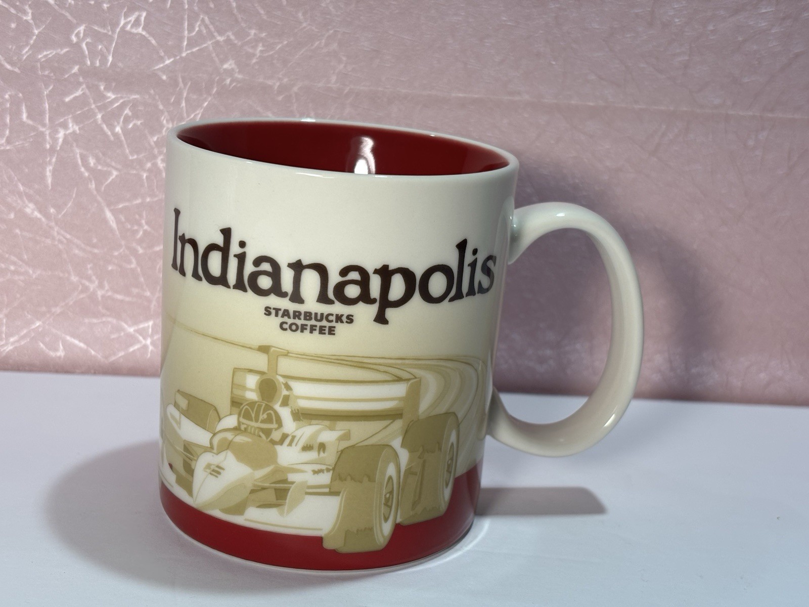 Starbucks Global Icon Collector Series Indianapolis 16oz Coffee Tea Mug Cup 2008 Starbucks Global Icon Collector Series Indianapolis 16oz Coffee Tea Mug Cup 2008