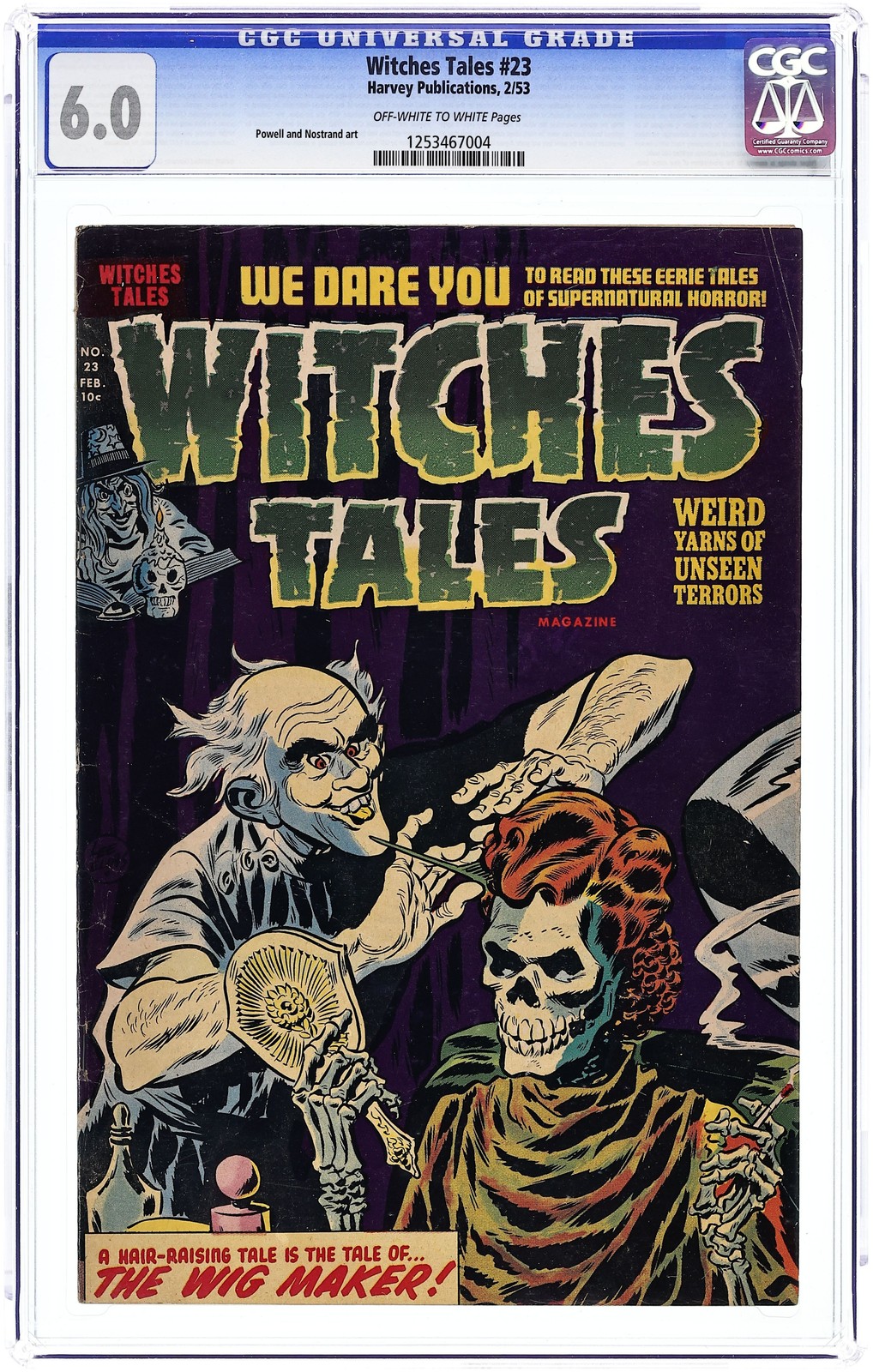 Witches Tales #23 CGC 6.0 1954 1253467004