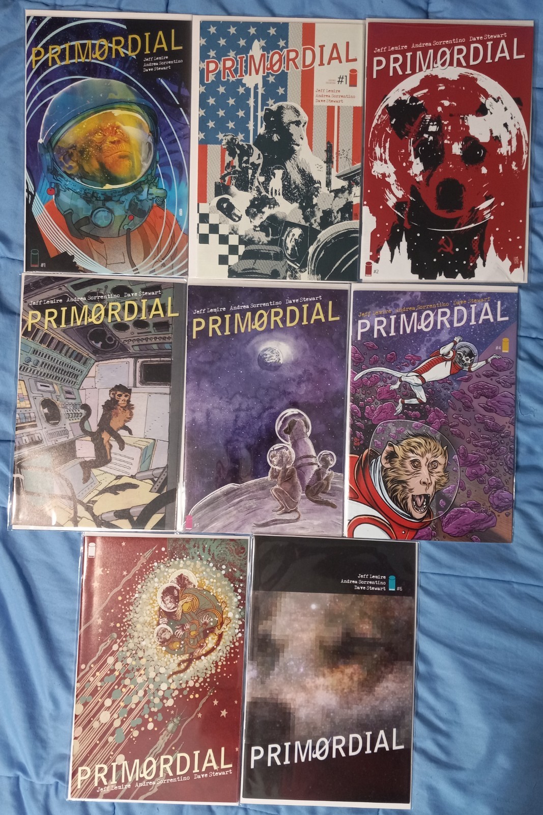 Primordial #1,2,3,4,5,6 NM Variant Cover Lot Set Full Run Complete Series