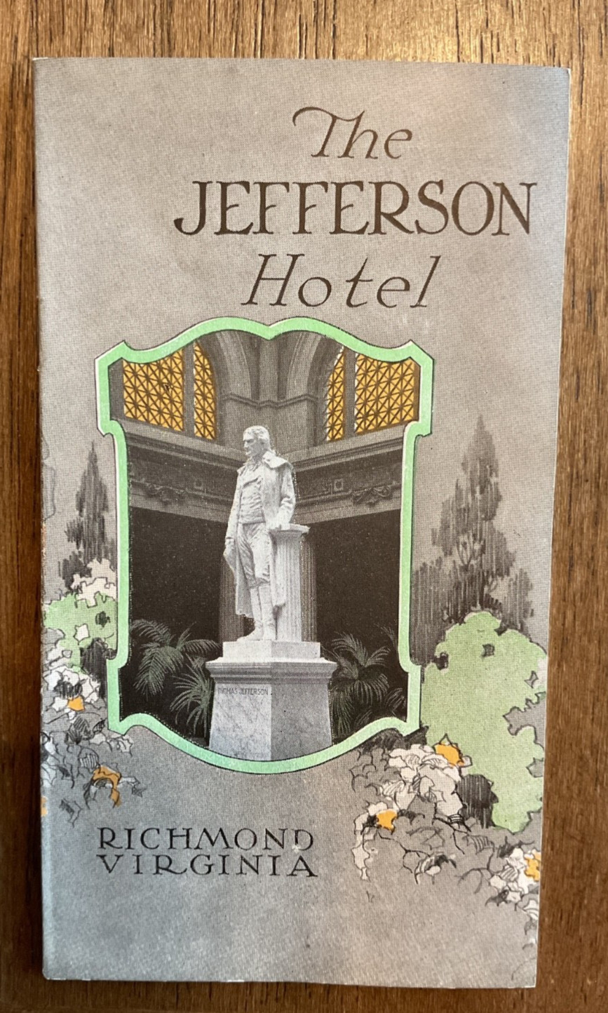 RARE Jefferson Hotel Brochure