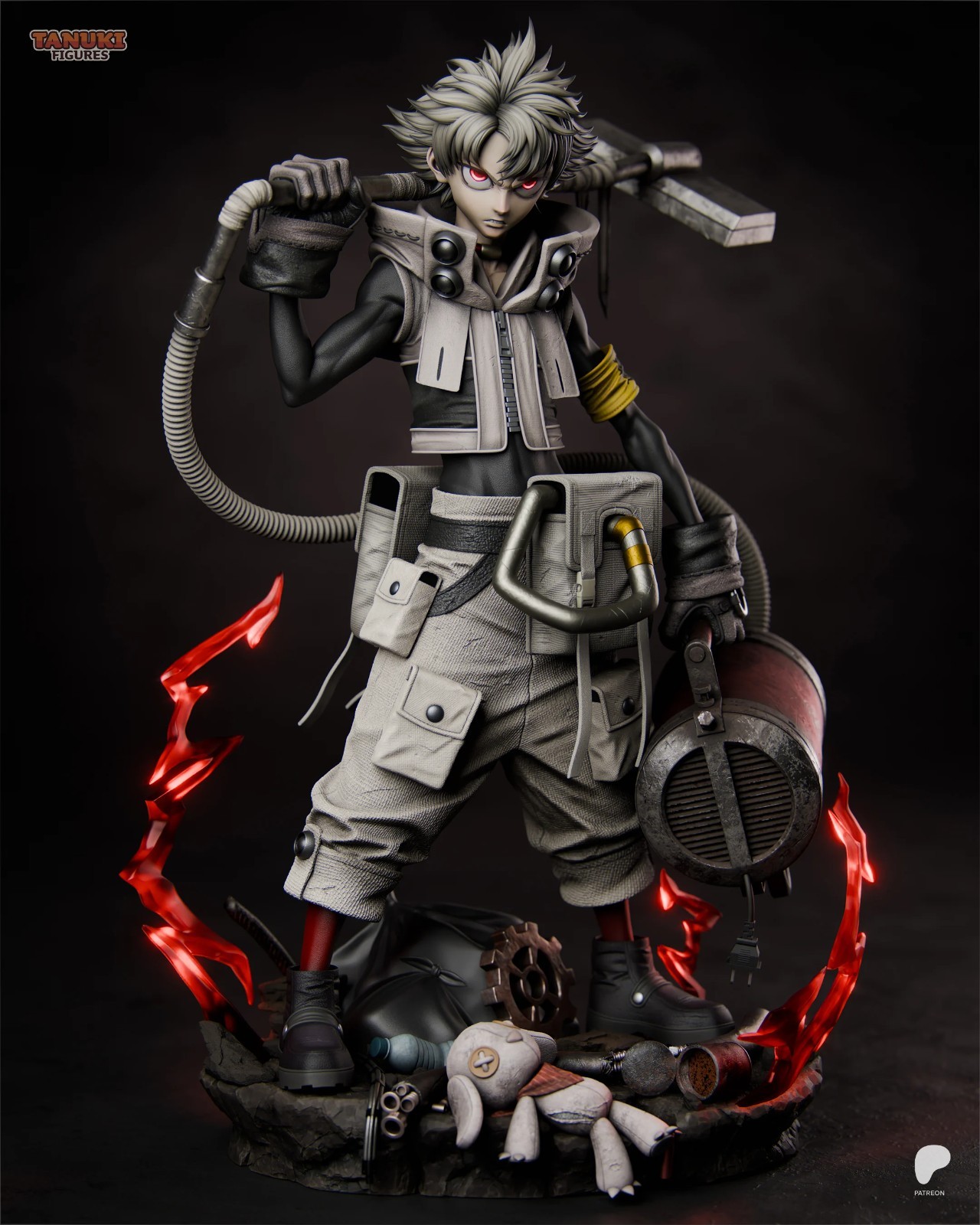 1:6 Rudo Gachiakuta Fan Art UNPAINTED High Quality Garage Kit