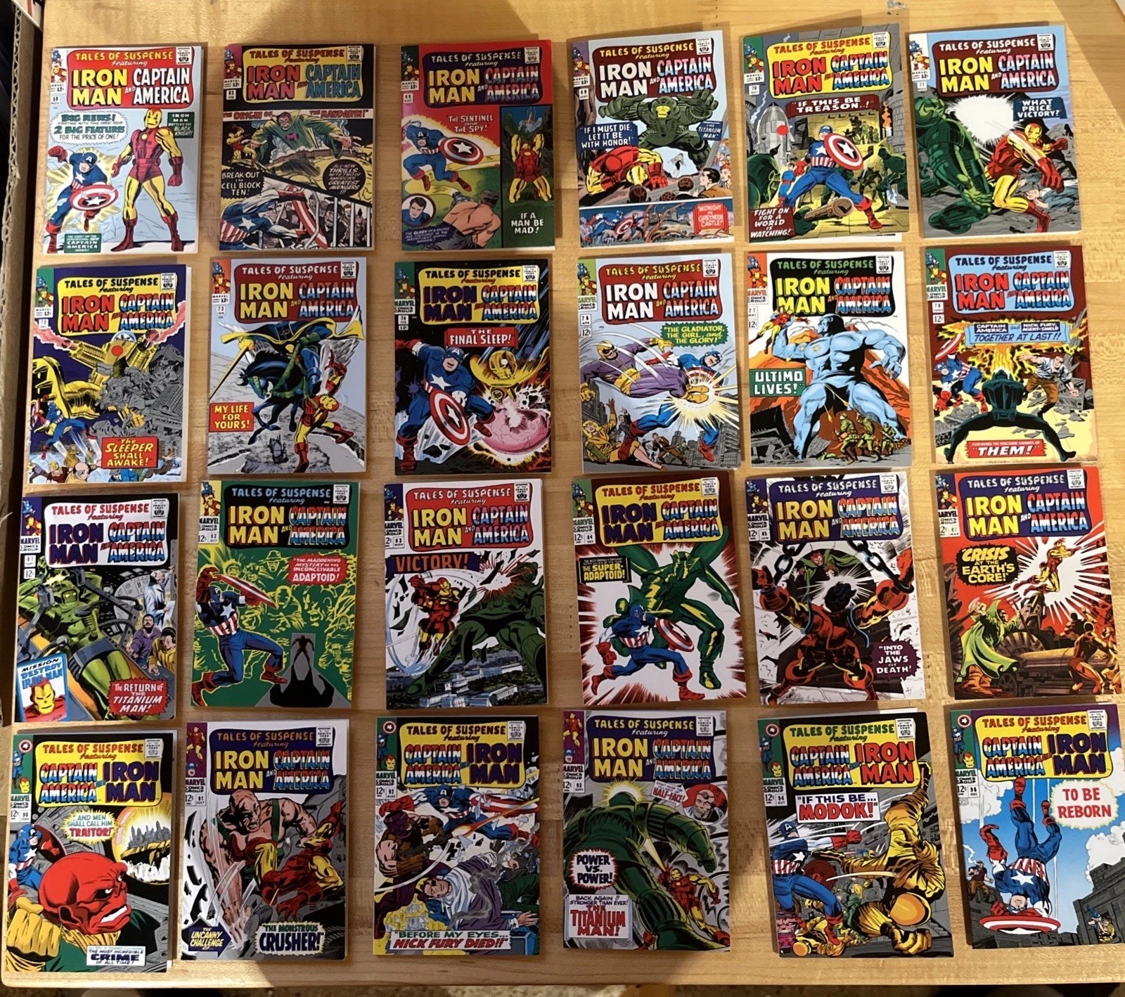 2015 Rittenhouse Marvel The Avengers Silver Age 24 Tales of Suspense Cards MINT 2015 Rittenhouse Marvel The Avengers Silver Age 24 Tales of Suspense Cards MINT