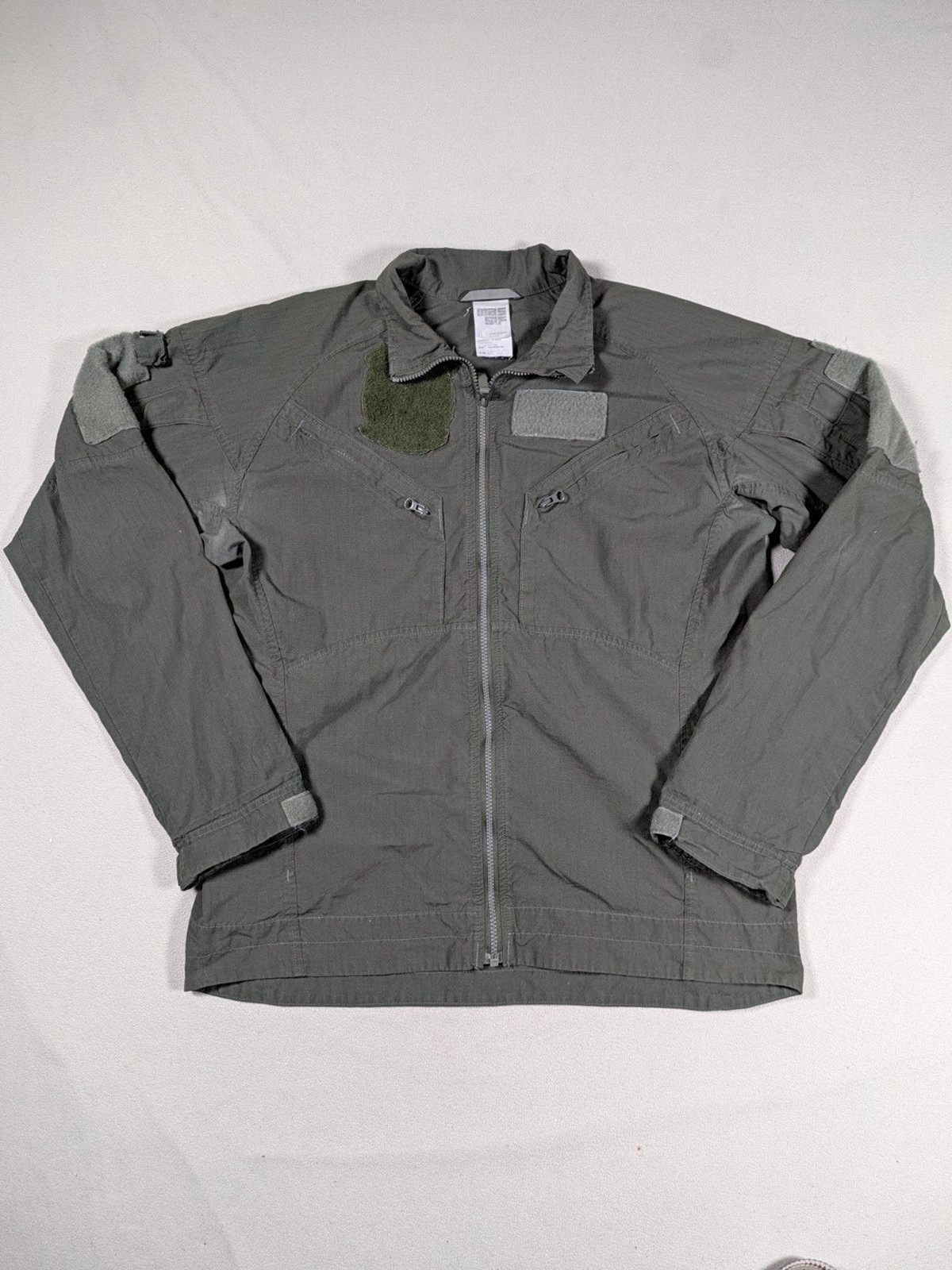 Massif 2-piece Flight Suit Jacket (V2) NAVAIR (FR) Size Large Long LL Military Massif 2-piece Flight Suit Jacket (V2) NAVAIR (FR) Size Large Long LL Military