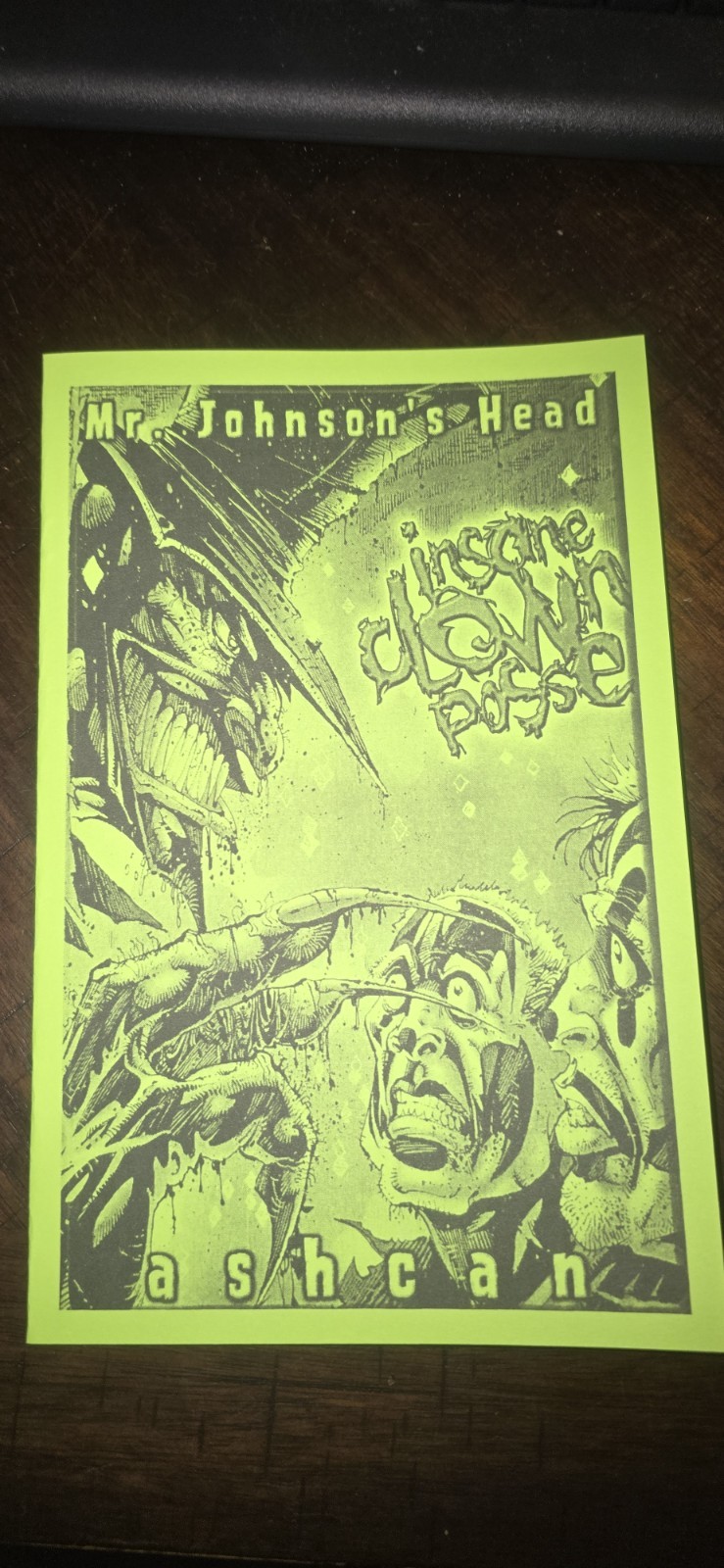 Insane Clown Posse Mr. Johnson’s Head Ashcan | Rare Collector’s Item NM/MT