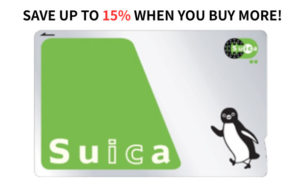 【Suica】¥500 pre-charged ¥500 deposit JAPAN Japan Transit IC card with tracking #
