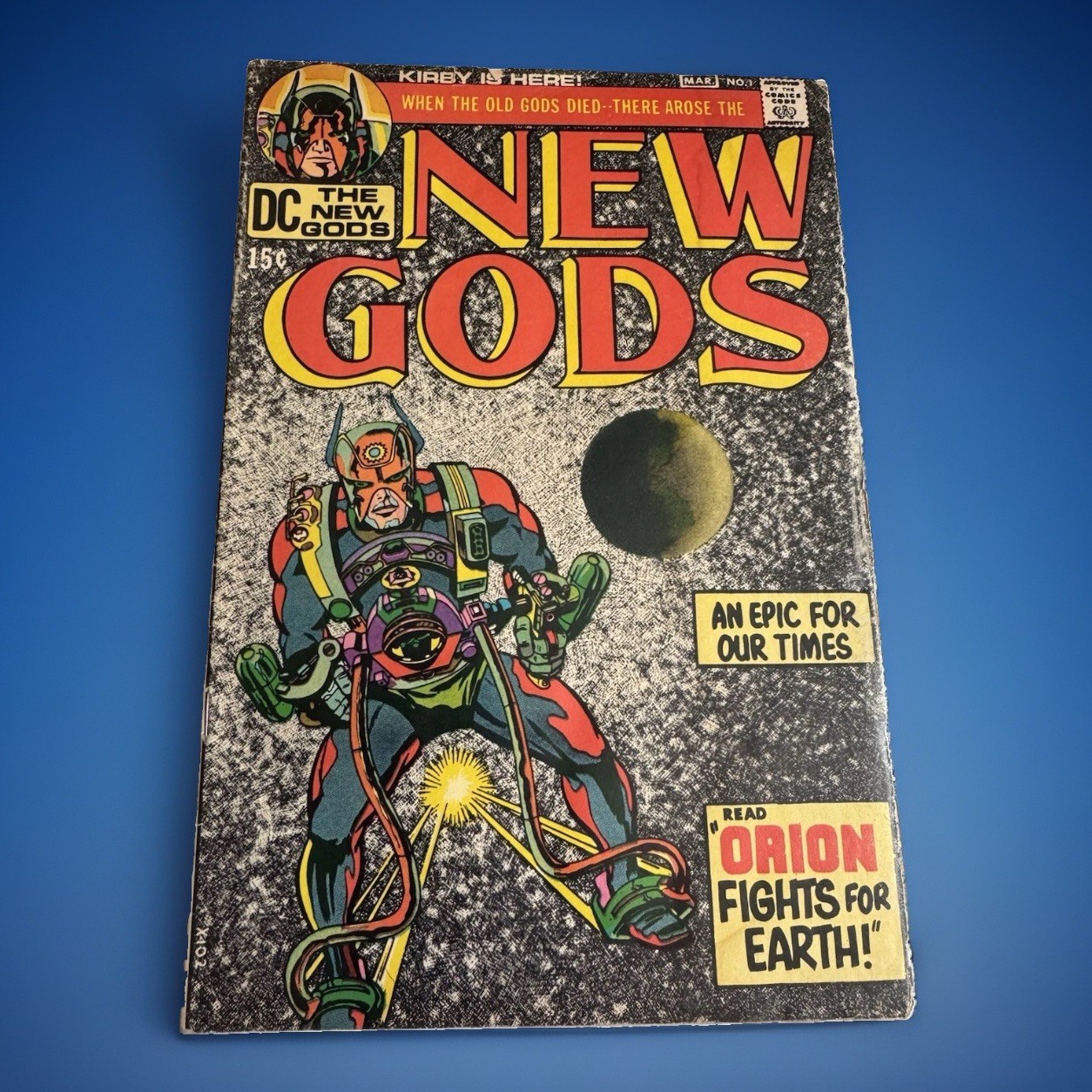 DC Comics The New Gods #1 1st Appearance Orion Jack Kirby is back Comic Book DC Comics The New Gods #1 1st Appearance Orion Jack Kirby is back Comic Book