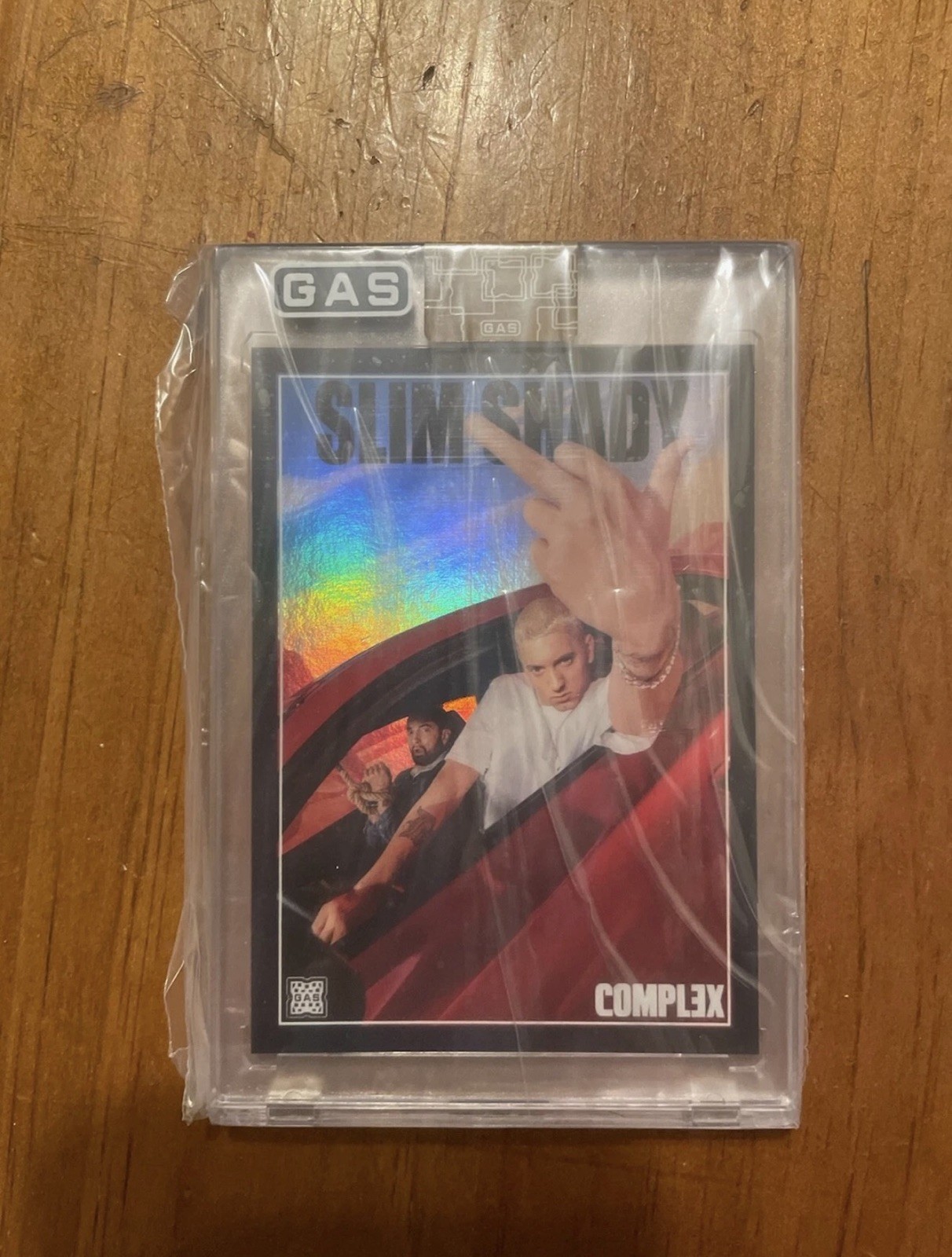 Eminem black foil /250 GAS trading card. Very rare π₯π₯ Eminem black foil /250 GAS trading card. Very rare π₯π₯