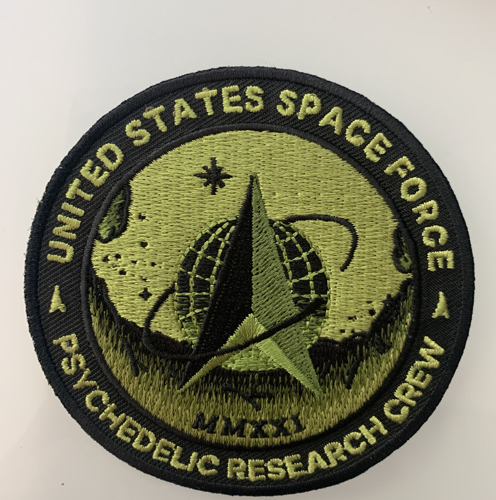 USAF Psychedelic Research Crew MMXXI 2021 Morale Patch 3.5” US Space Force