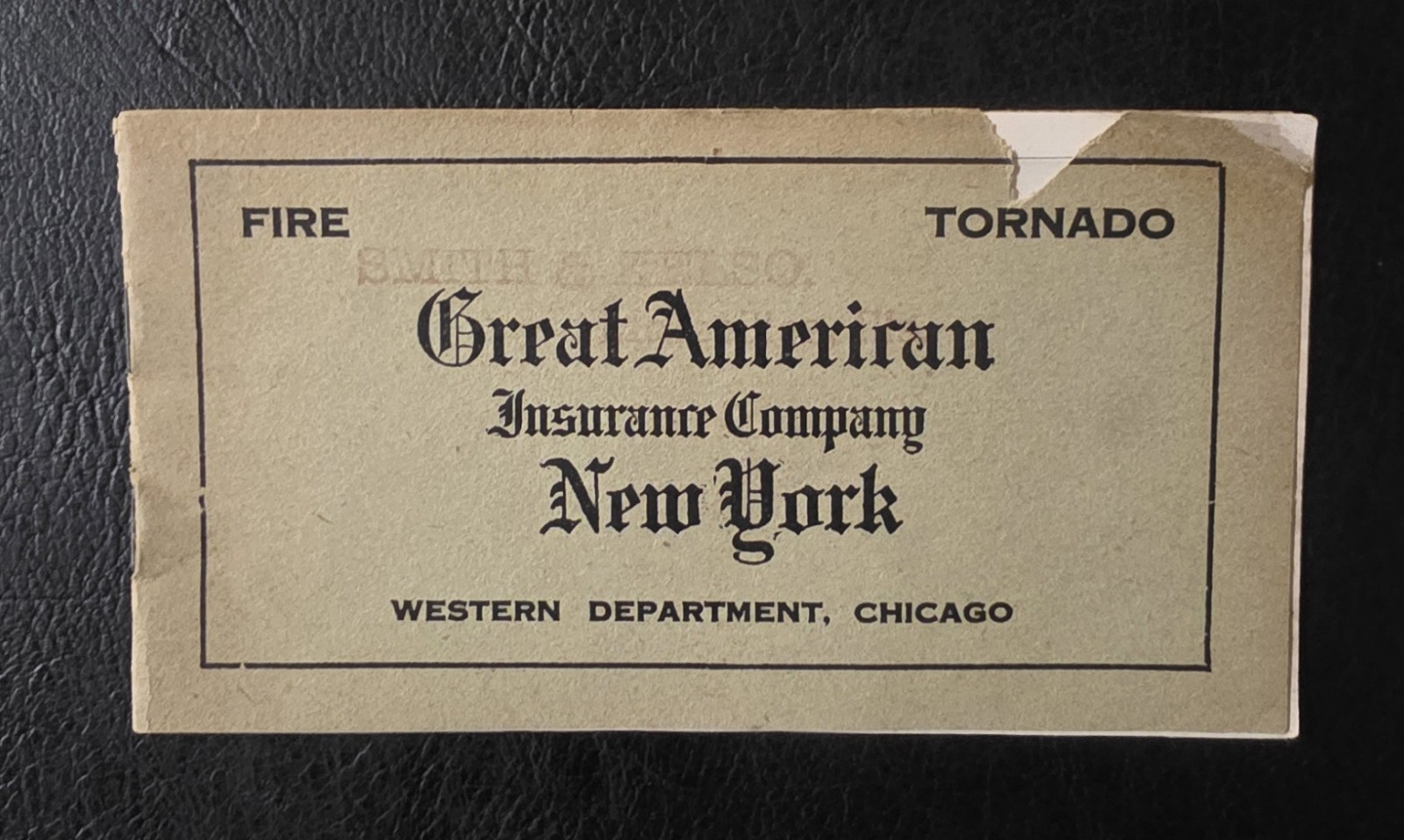 Antique Cyclone Tornado Damage Photo Booklet Great American Insurance c1900 Midw
