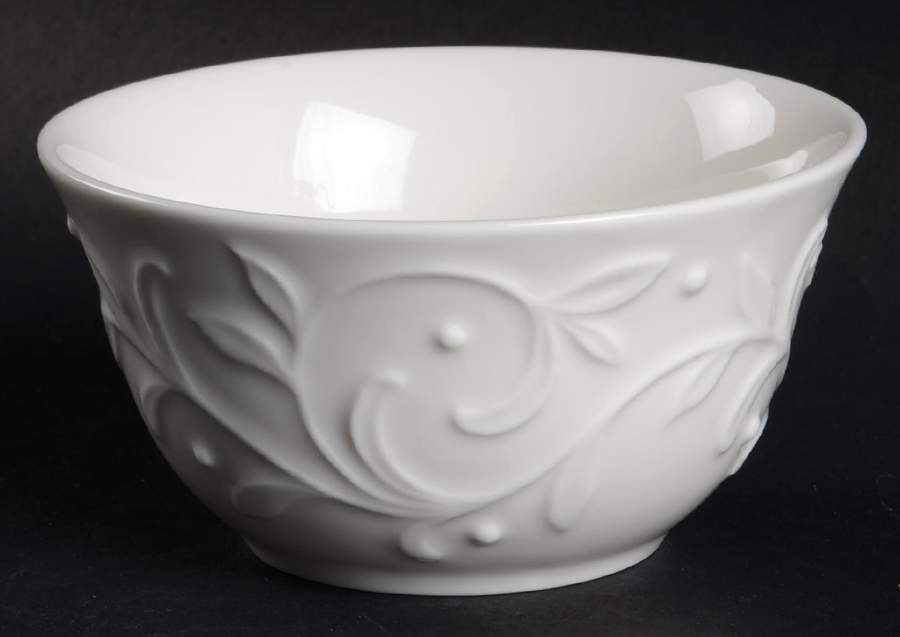 Lenox Opal Innocence Carved Dessert Bowl 10498457