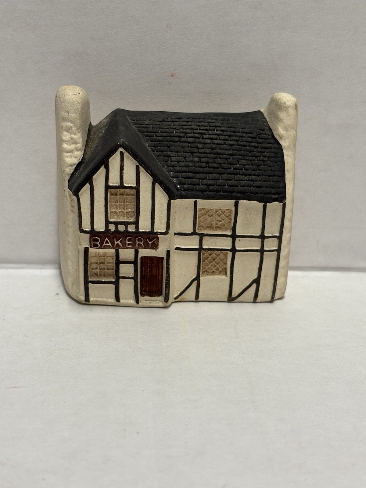 Philip Laureston #705 Miniature Bakery Tudor Building Ceramic England Vintage Philip Laureston #705 Miniature Bakery Tudor Building Ceramic England Vintage