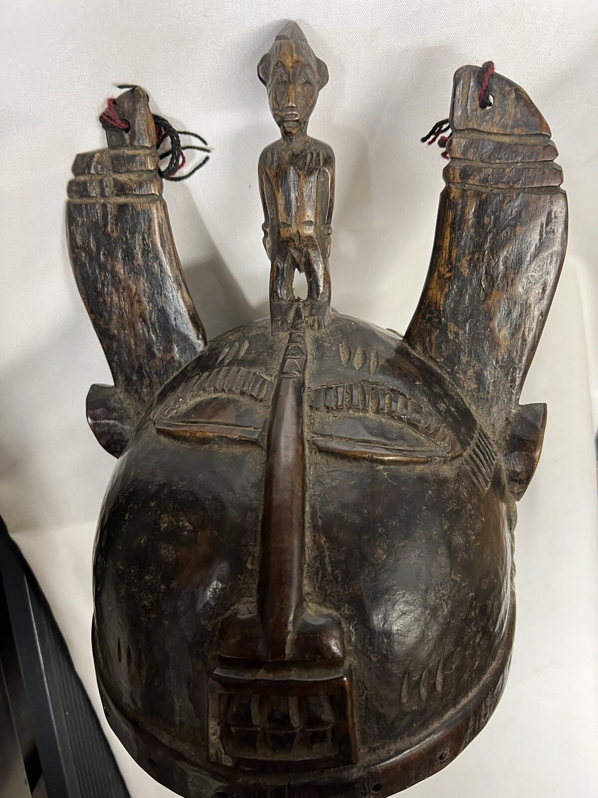 Senufo Helmet Mask/Ivory Coast/African Ethnographic