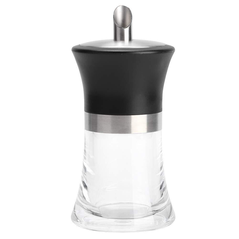100ml Portable Sugar Dispenser, Clear Salt Pepper Shakers Dispenser Acrylic S...
