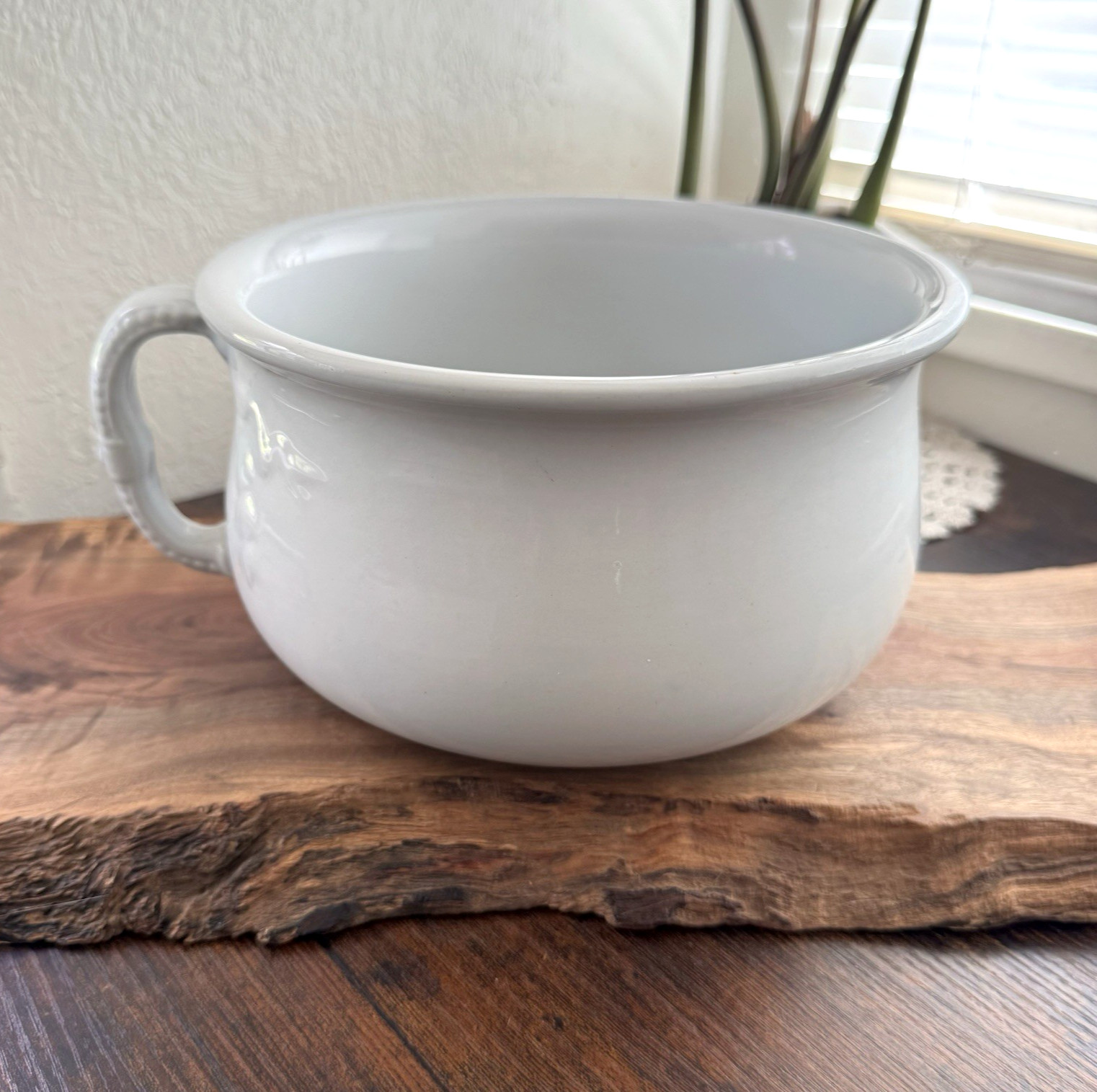 Vintage J&G Meakin Ironstone Chamber Pot White Hanley England No Lid