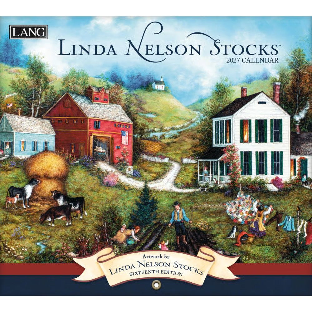 Lang Brands, Linda Nelson Stocks 2027 Wall Calendar Lang Brands, Linda Nelson Stocks 2027 Wall Calendar