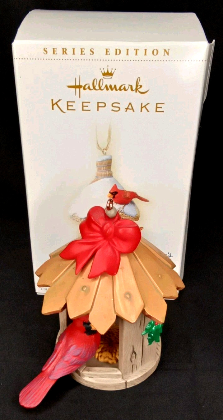 Vintage 2006 Hallmark Nature's Sketchbook Christmas Ornament With Original Box