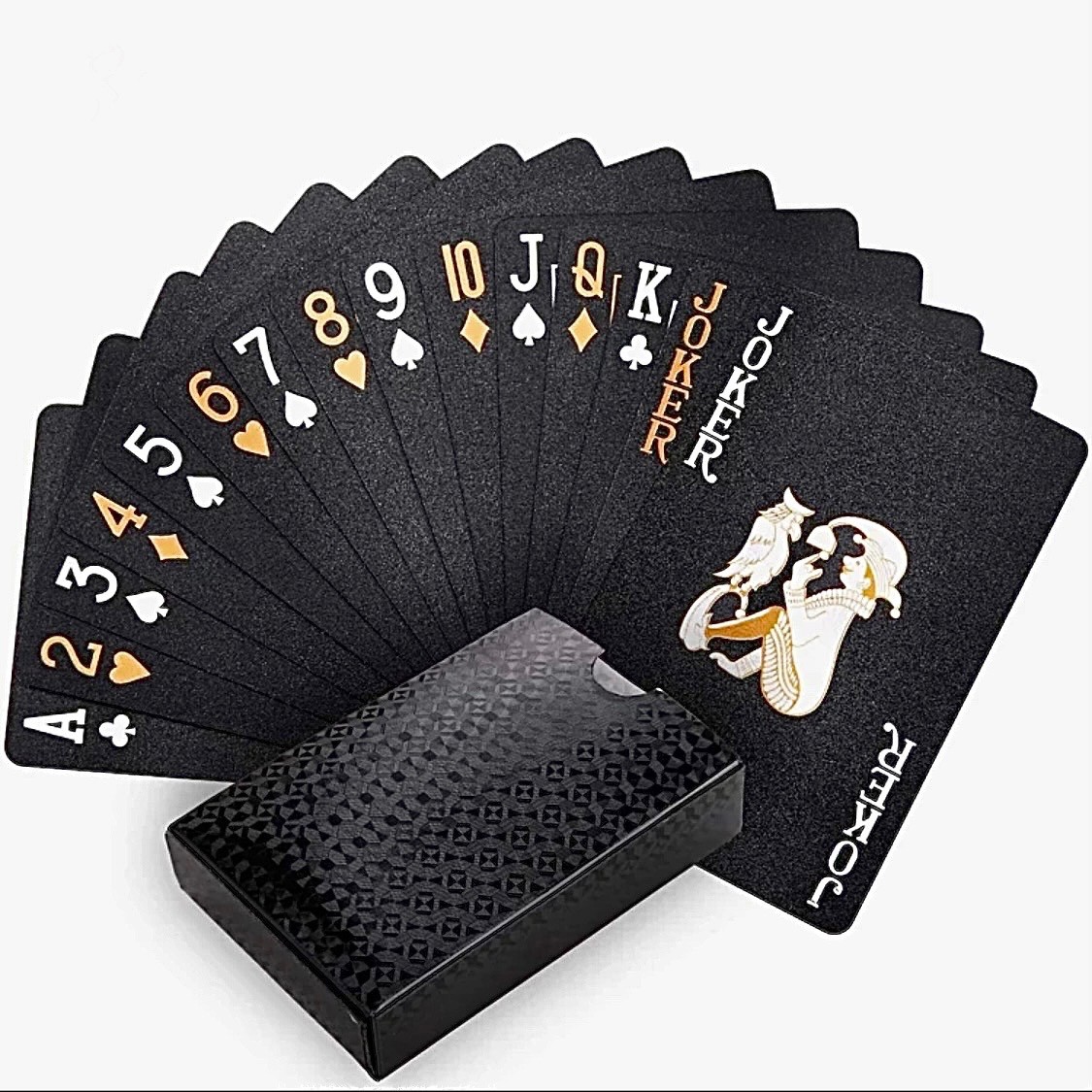 Diamond Waterproof Black Playing Cards , Deck Of Cards, HD, Poker Card Diamond Waterproof Black Playing Cards , Deck Of Cards, HD, Poker Card