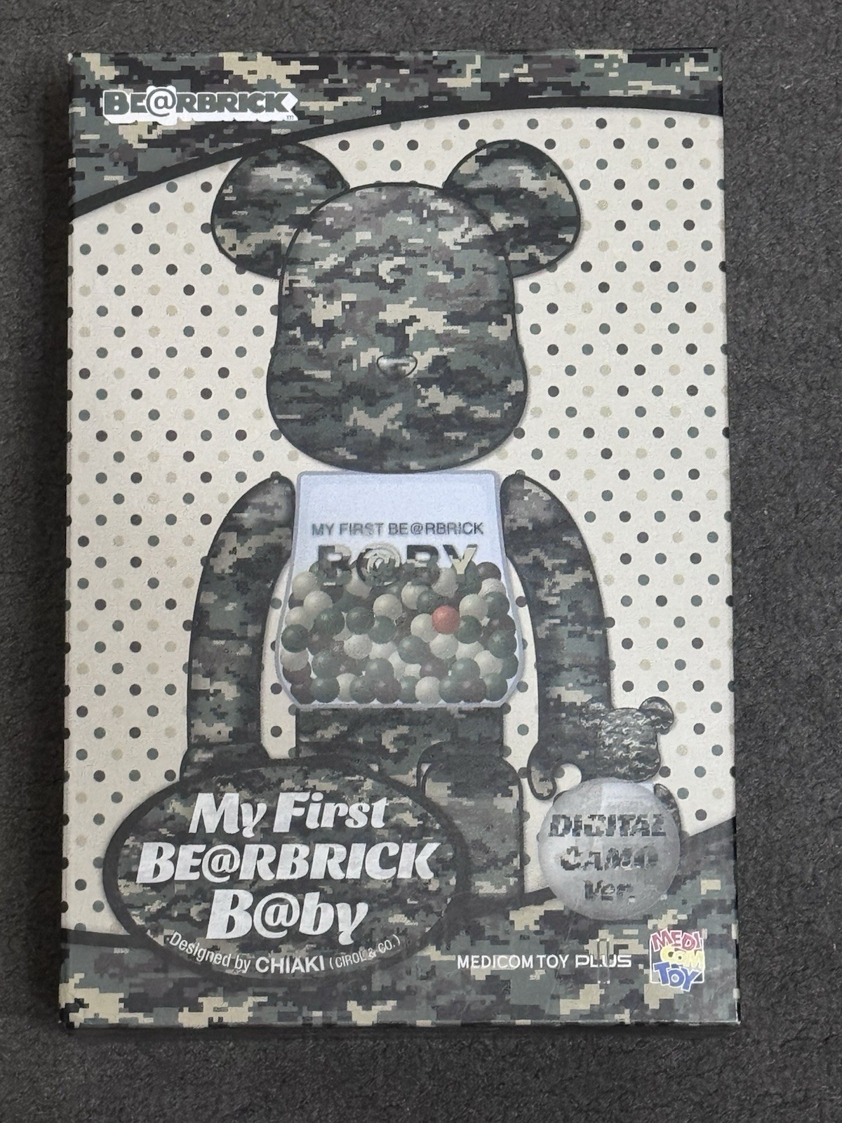 MY FIRST BE@RBRICK B@BY 100 400 DIGITAL CAMO Ver. BEARBRICK BABY 400% 100% MY FIRST BE@RBRICK B@BY 100 400 DIGITAL CAMO Ver. BEARBRICK BABY 400% 100%