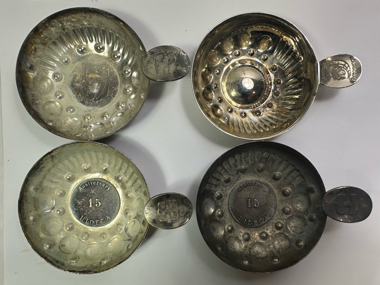Vintage Sommelier Wine Tasting Cups Lot of 4