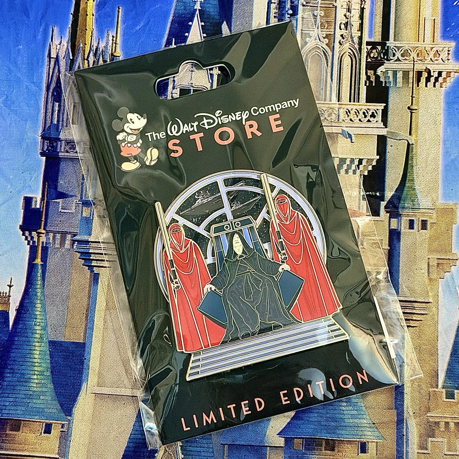 Disney D23 2026 WDCS DEC Royal Chambers Pin LE400 Star Wars Emperor Palpatine
