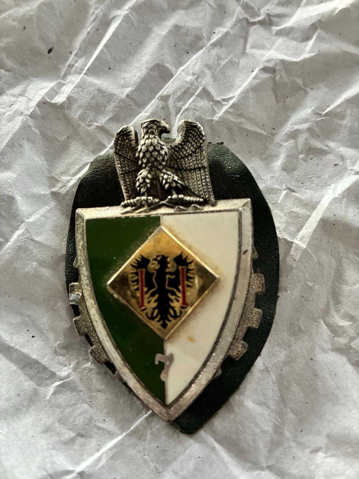 French Army Technical Unit Unknown Badge 