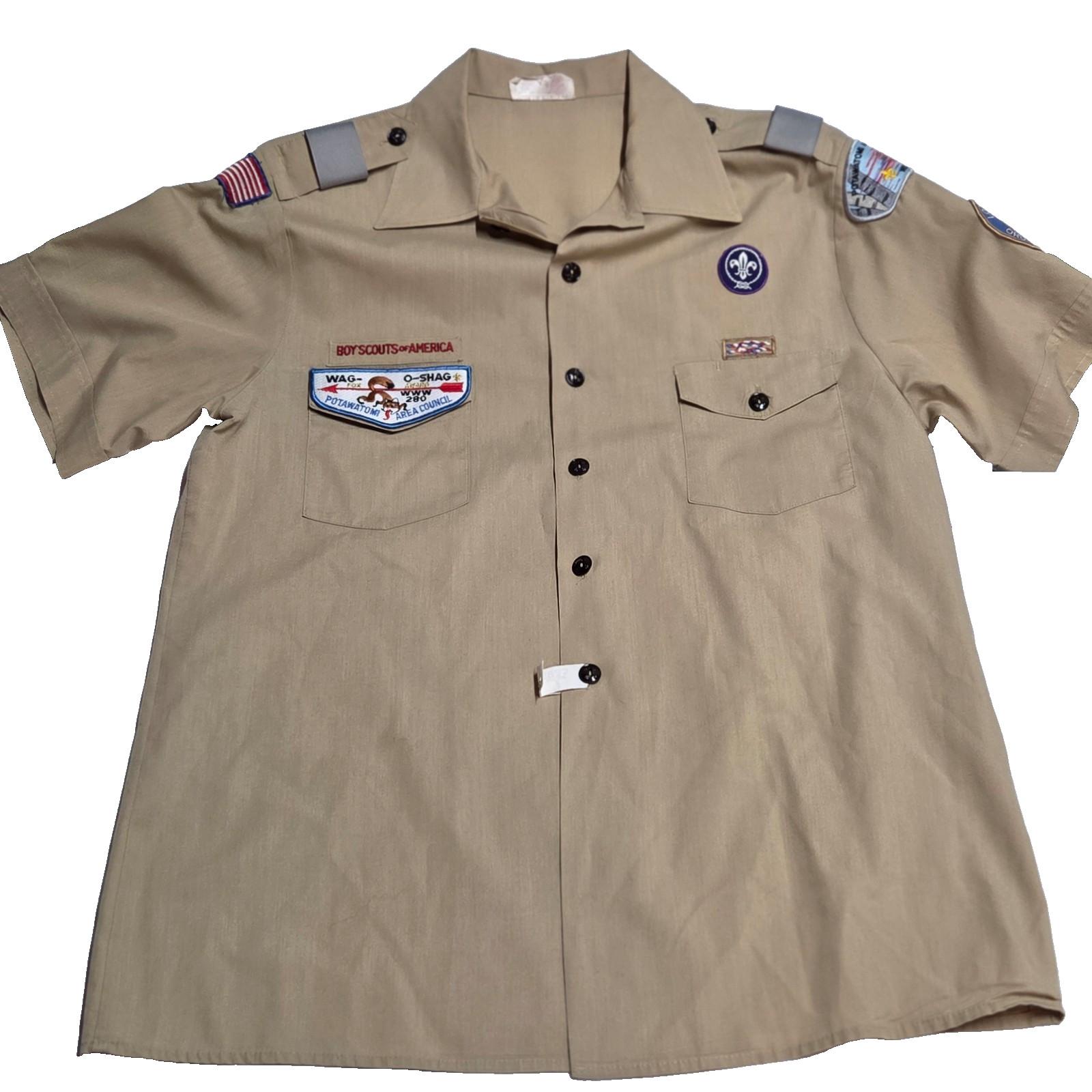 Boy Scout Order of the Arrow WagOShag Lodge advisor C.1980's-1990s Vintage Clean