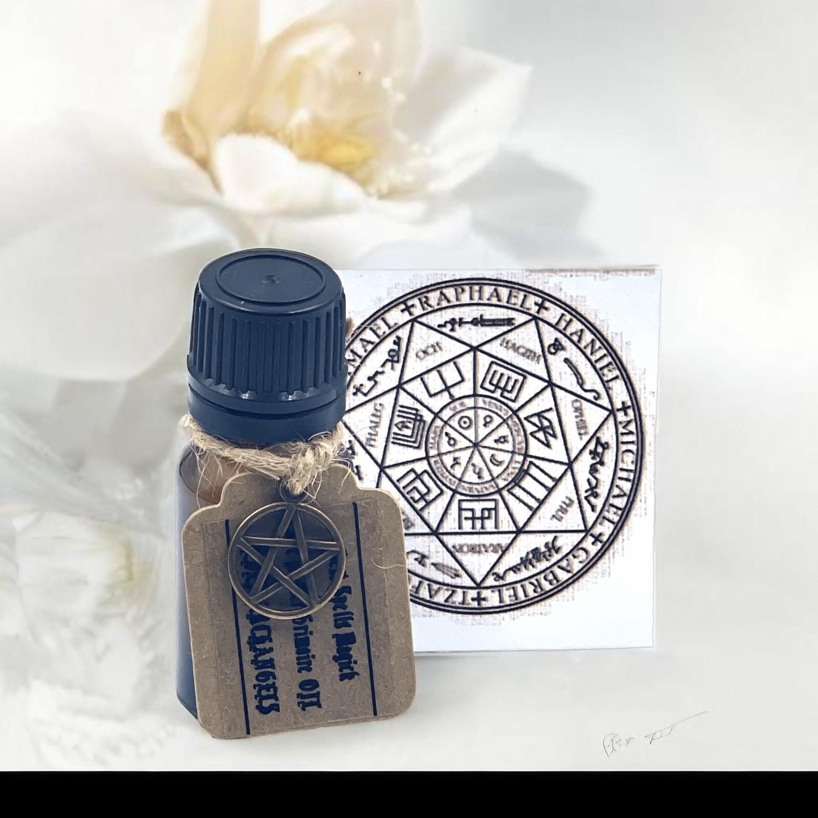 SACRED TEMPLE OIL & SEAL/ Powerful Angelic Magick