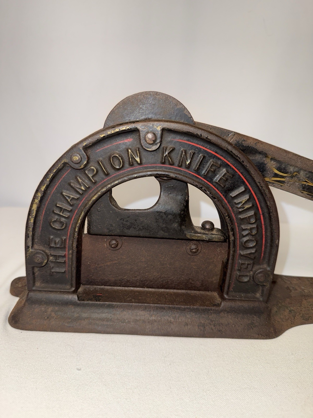 Antique The Champion Knife Improved Enterprise Mfg. Co. Tobacco Cutter 1871-1885