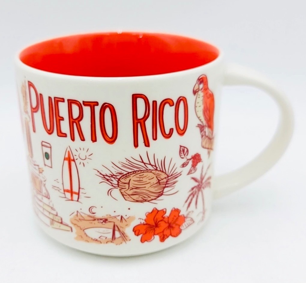 NEW Starbucks Been There Series Puerto Rico Mug