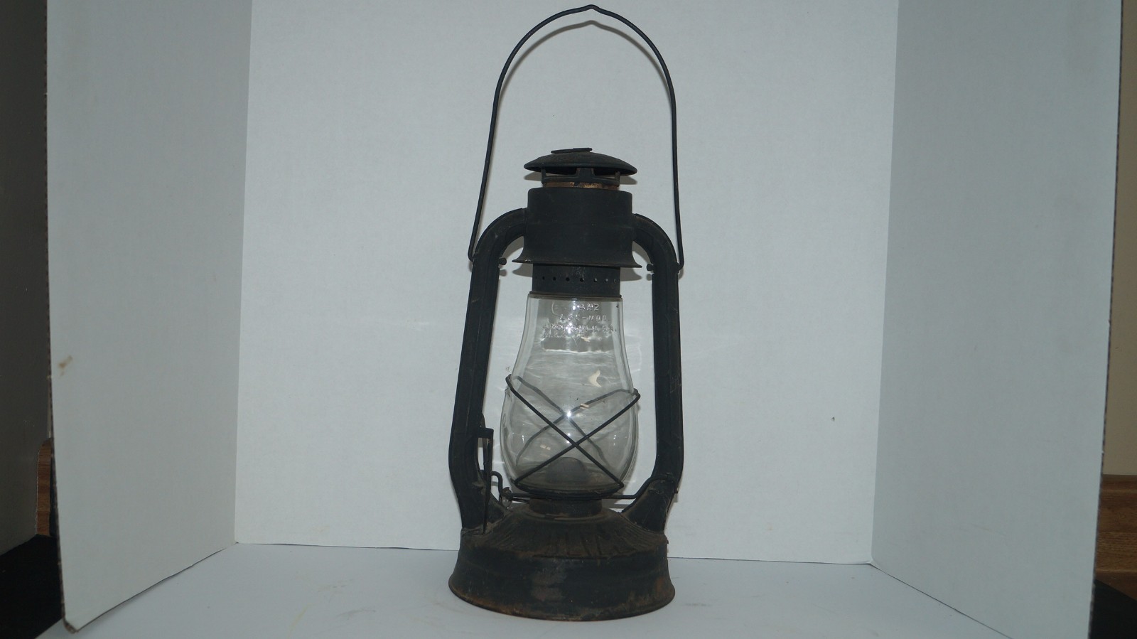VINTAGE DIETZ NO. 2 BLIZZARD NY USA LANTERN with Clear Glass Globe