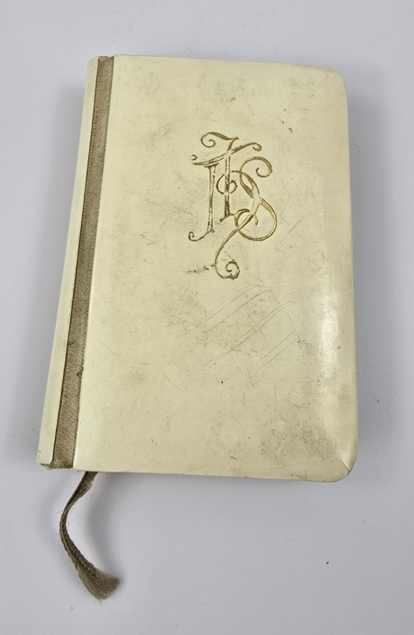 Antique 1925 Celluloid Pearls of Prayer-Prayers and Instructions for Children