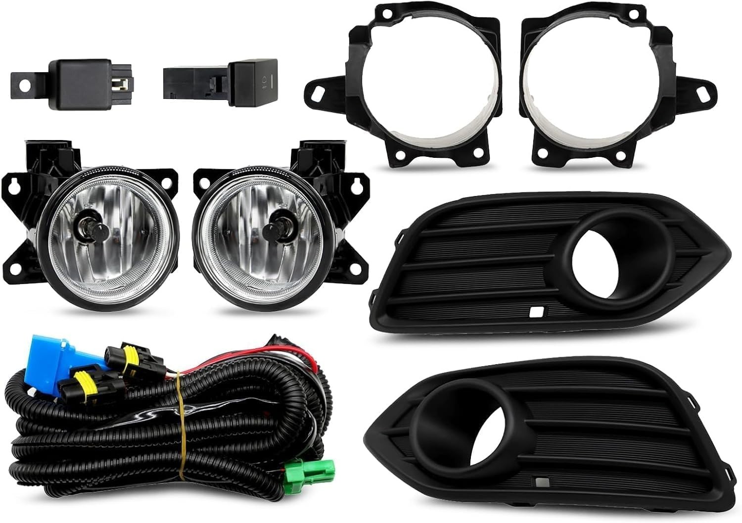 Aspaton Fog Light Assembly Compatible with HRV HR-V 2019-2022