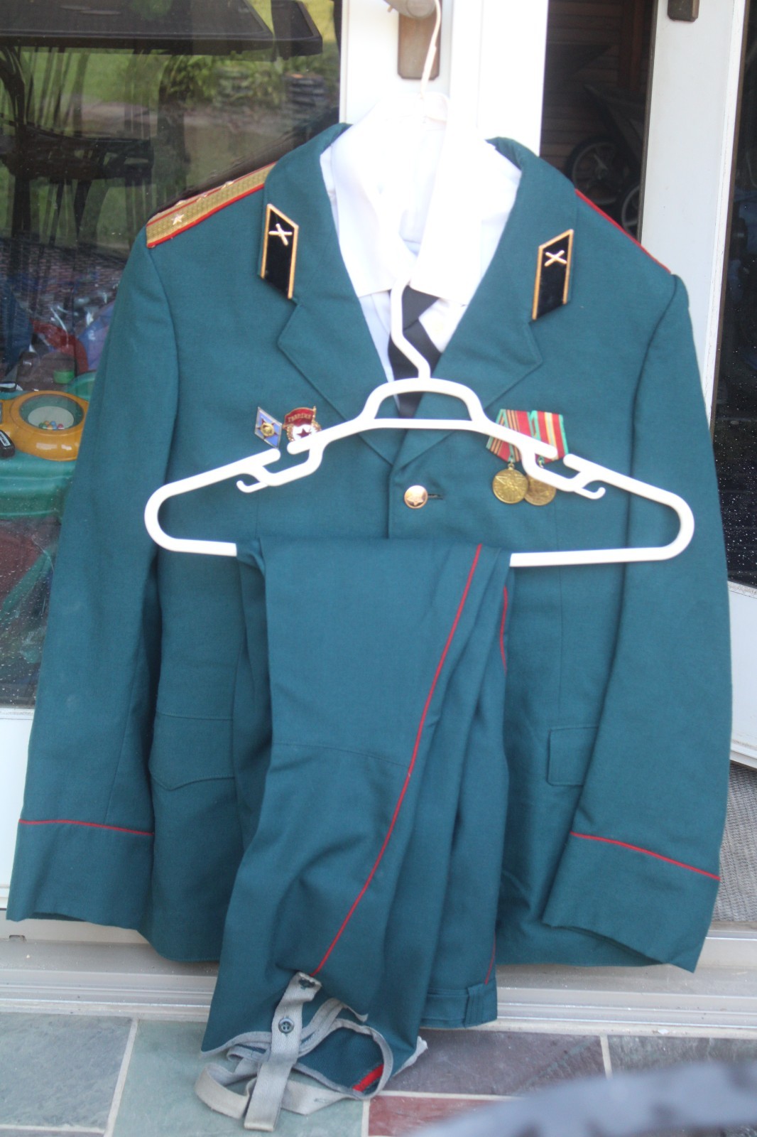 Vintage Soviet Union Armed Forces M69 Cold War Captain's Parade Uniform