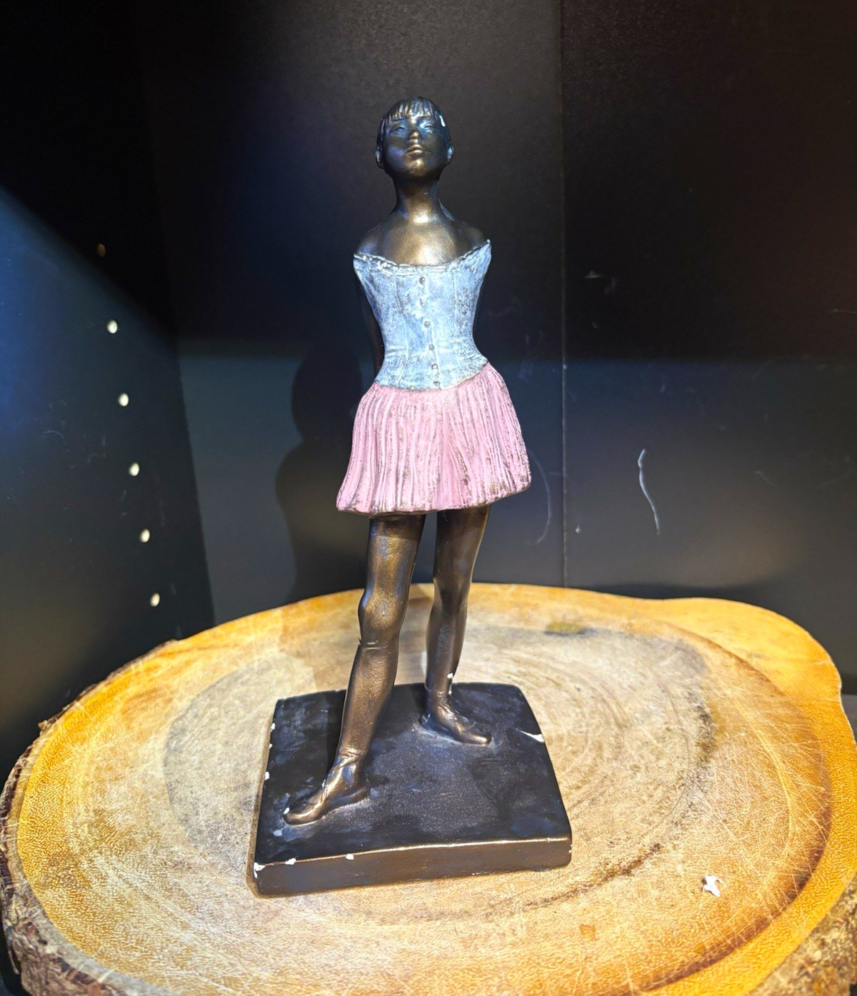 9in Alva Studios Serge Eylanbekov Degas Little Dancer of Fourteen Years Figure 