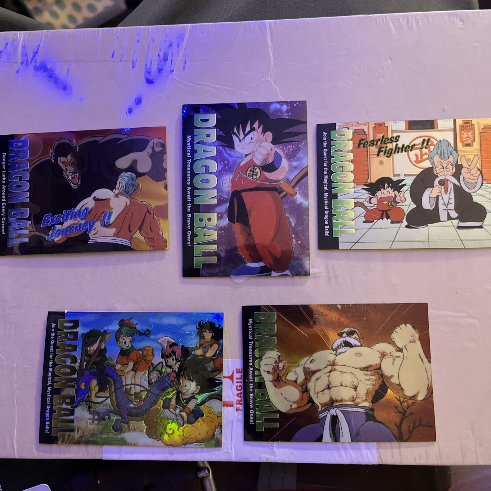 1996 JPP Amada Dragon Ball Chromium Card Lot of -6- Chase Card H Plus RARE 1996 JPP Amada Dragon Ball Chromium Card Lot of -6- Chase Card H Plus RARE