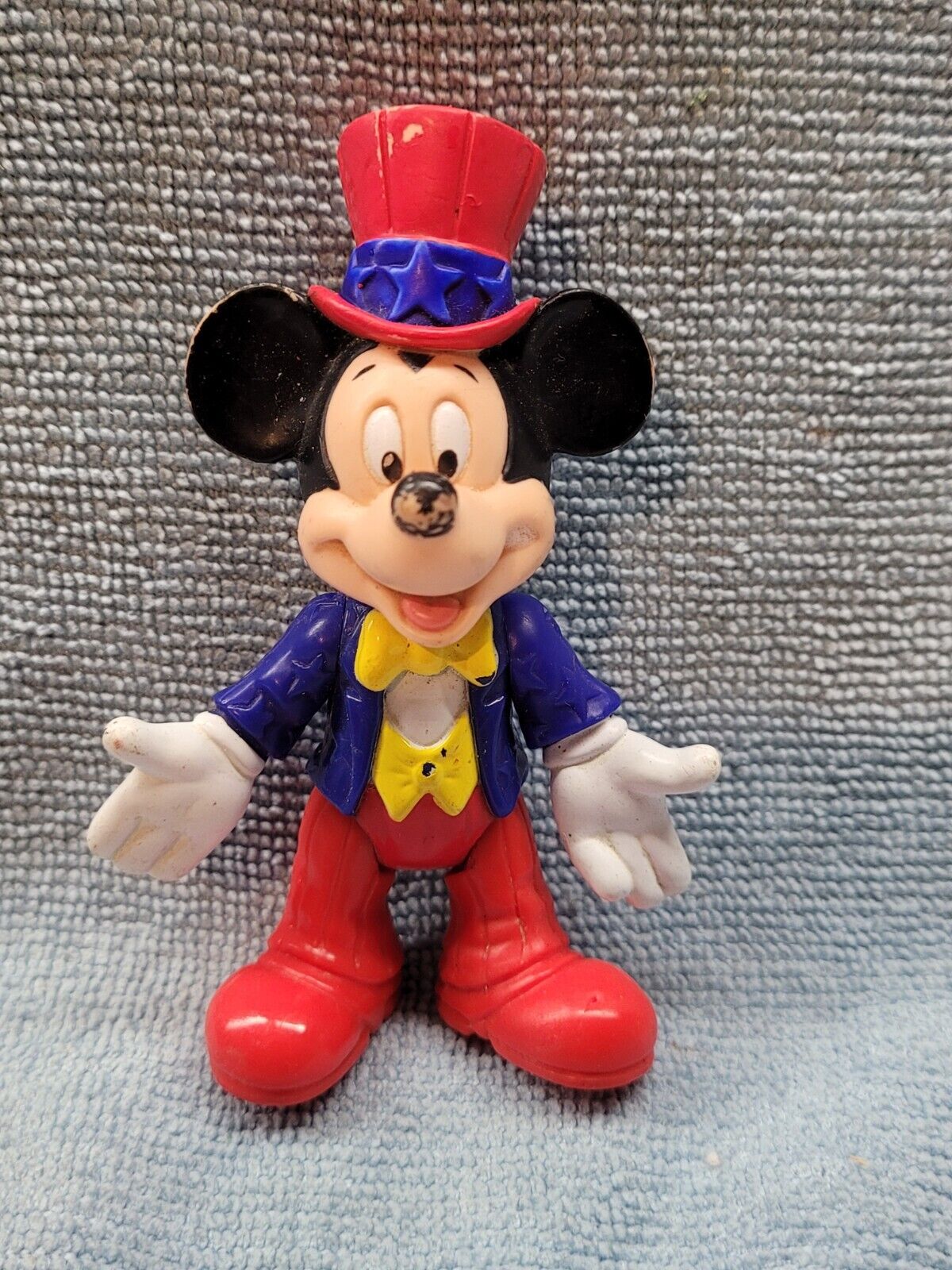 Mickey Mouse • Disney Epcot Center Exclusive Toy Figure Top Hat 3½\
