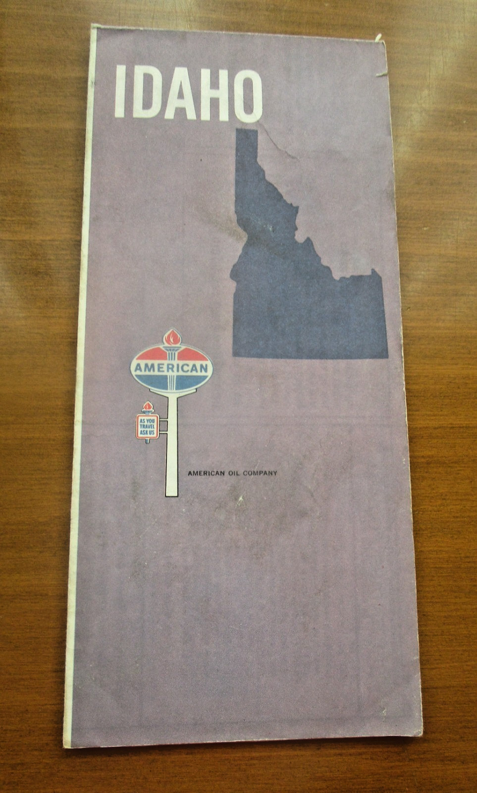 1969 AMERICAN IDAHO MAP 1969 AMERICAN IDAHO MAP