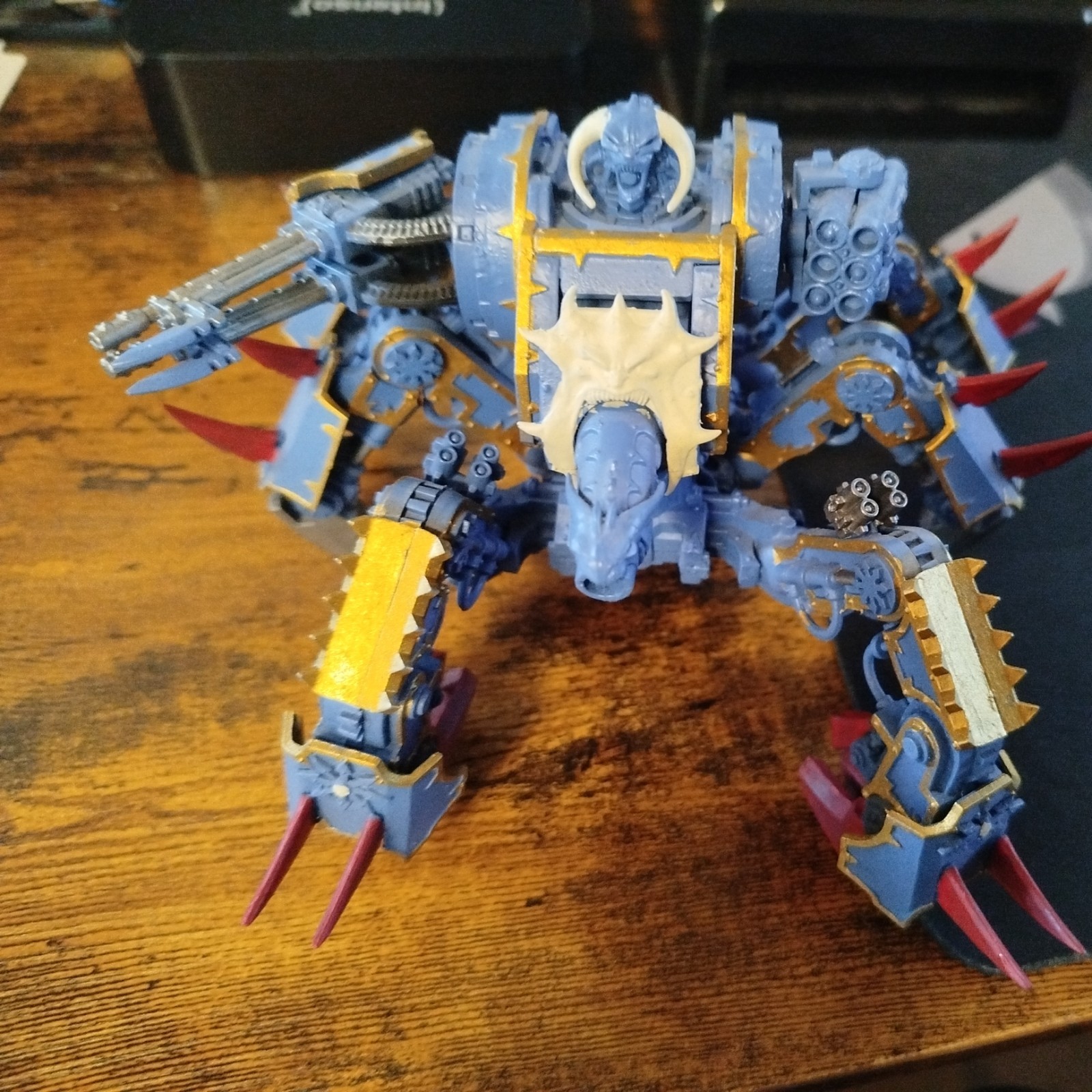 Chaos Space Marine Defiler Plastic Painted Warhammer 40k OOP