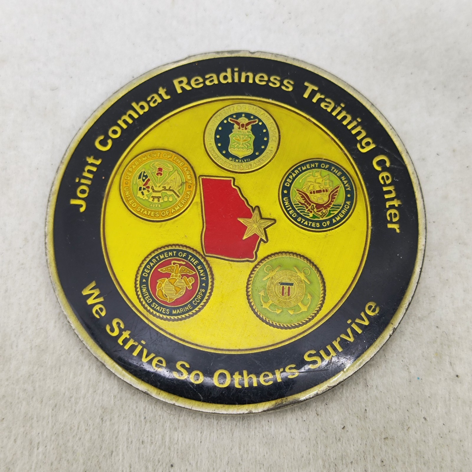 Savannah Combat Readiness Training Center Joint CRTC Challenge Coin