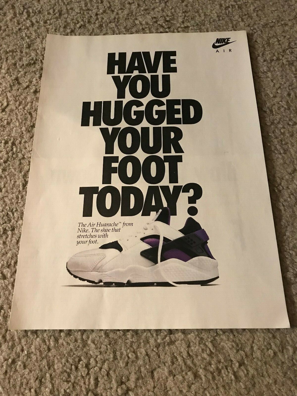 Original 1992 NIKE AIR HUARACHE \
