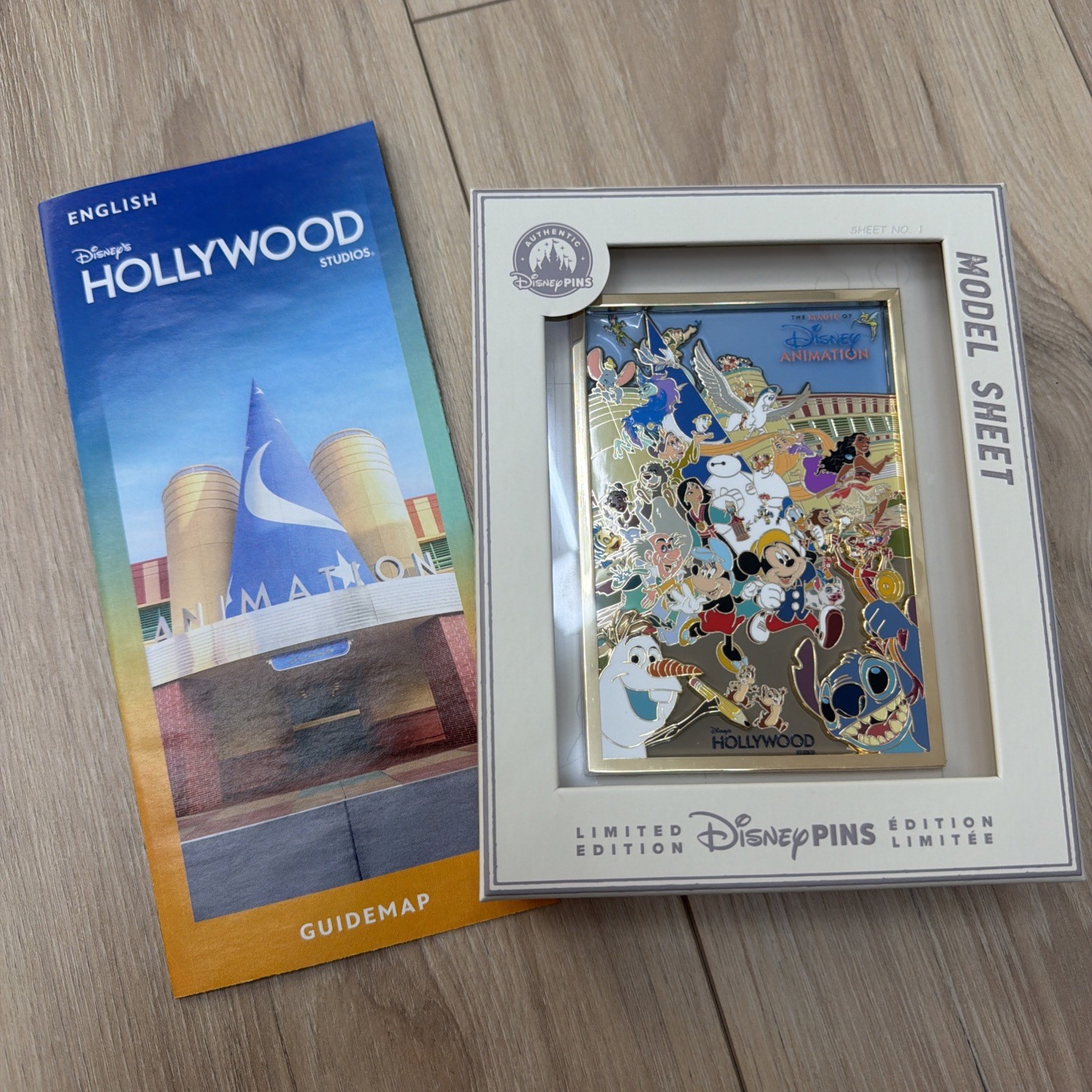 🚨2026 Disney Magic Of Disney Animation Hollywood Studios Jumbo Pin LE2000 +MAP 🚨2026 Disney Magic Of Disney Animation Hollywood Studios Jumbo Pin LE2000 +MAP