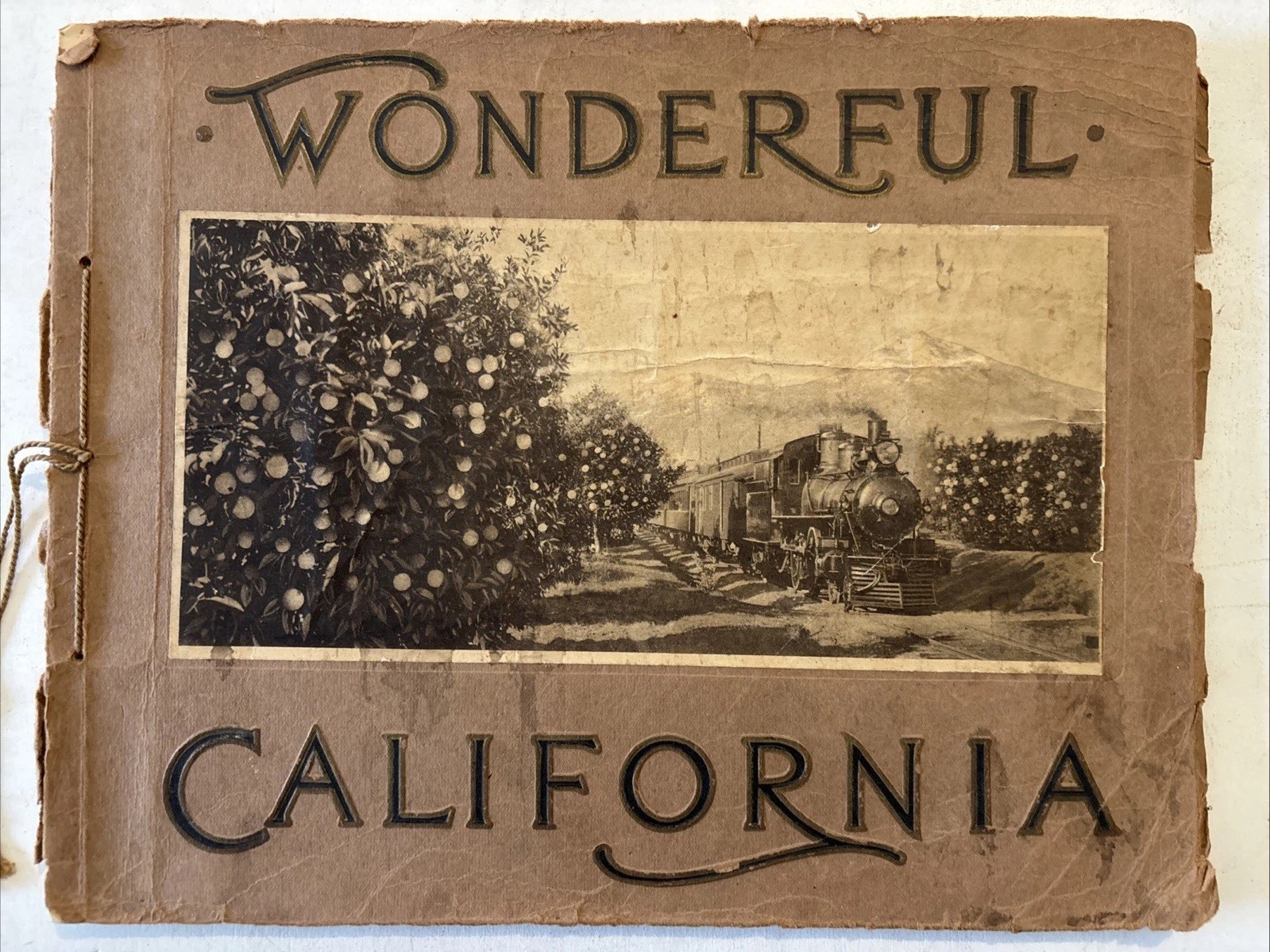 “Wonderful California” Antique Photo Book “Wonderful California” Antique Photo Book