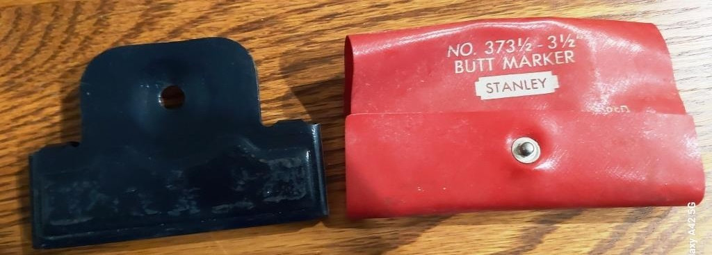 Stanley No 373 1/2 - 3 1.2 Butt Marker V Stanley No 373 1/2 - 3 1.2 Butt Marker V